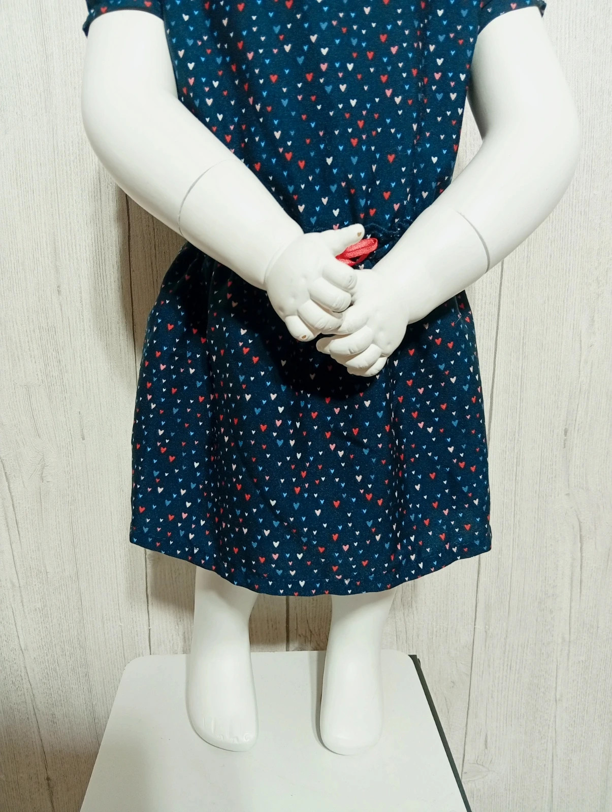 Robe courte fille - taille 18 mois (80 cm) - Bel&Bo - couleur marine multicolore – Bel&Bo – taille 12-18 mois / 80 cm 3