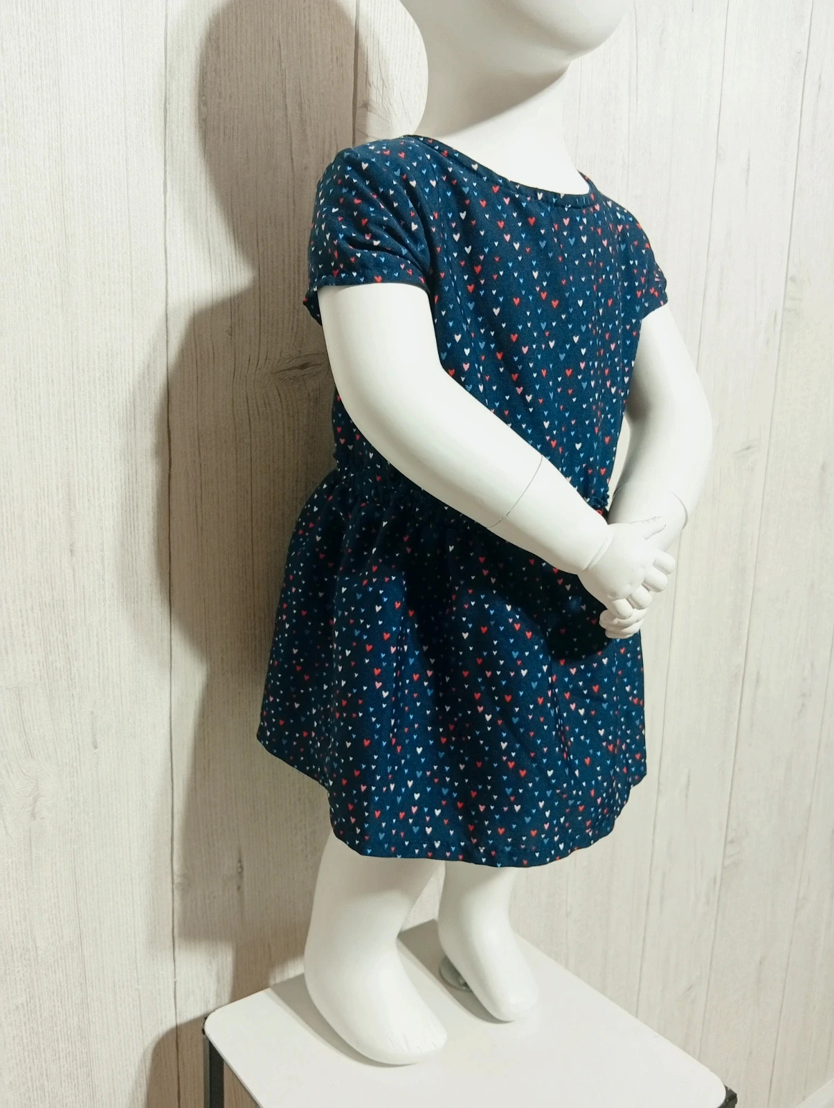 Robe courte fille - taille 18 mois (80 cm) - Bel&Bo - couleur marine multicolore – Bel&Bo – taille 12-18 mois / 80 cm 4