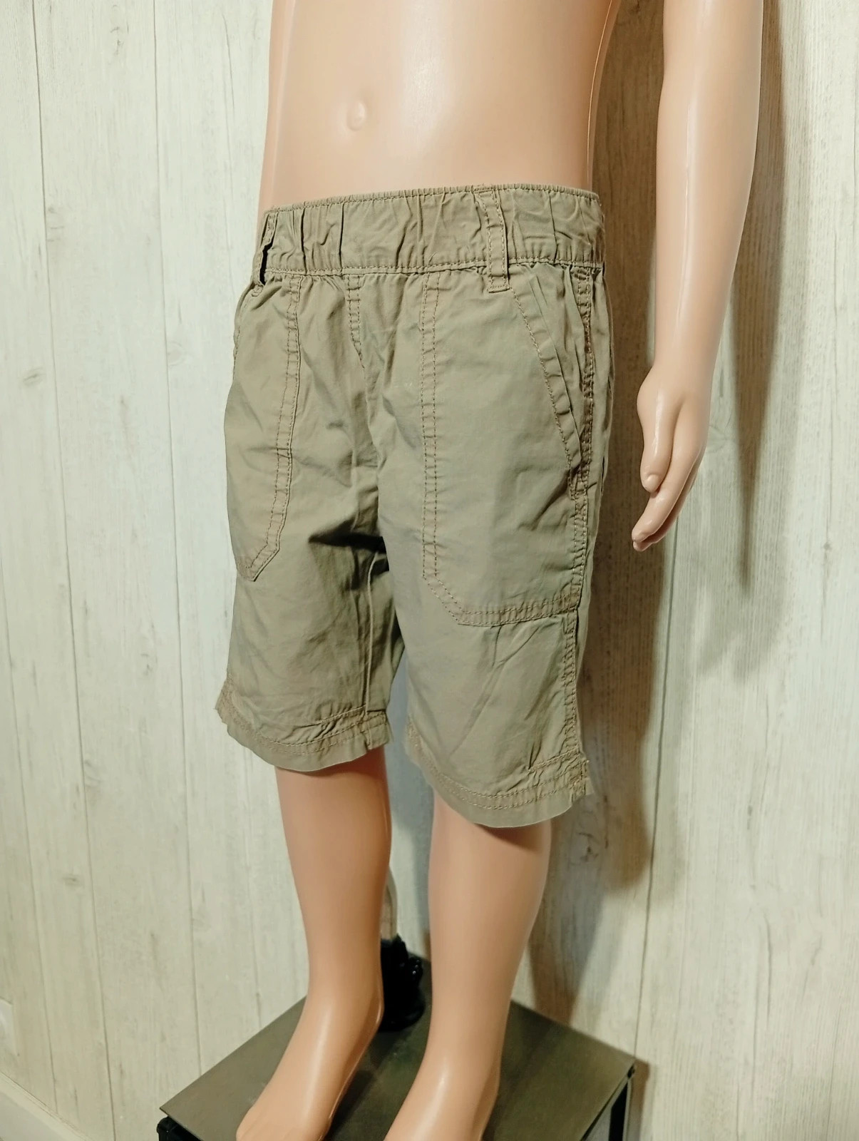 Short garcon - taille 5 ans - inextenso- couleur kaki – In Extenso – taille 5 ans / 110 cm 3