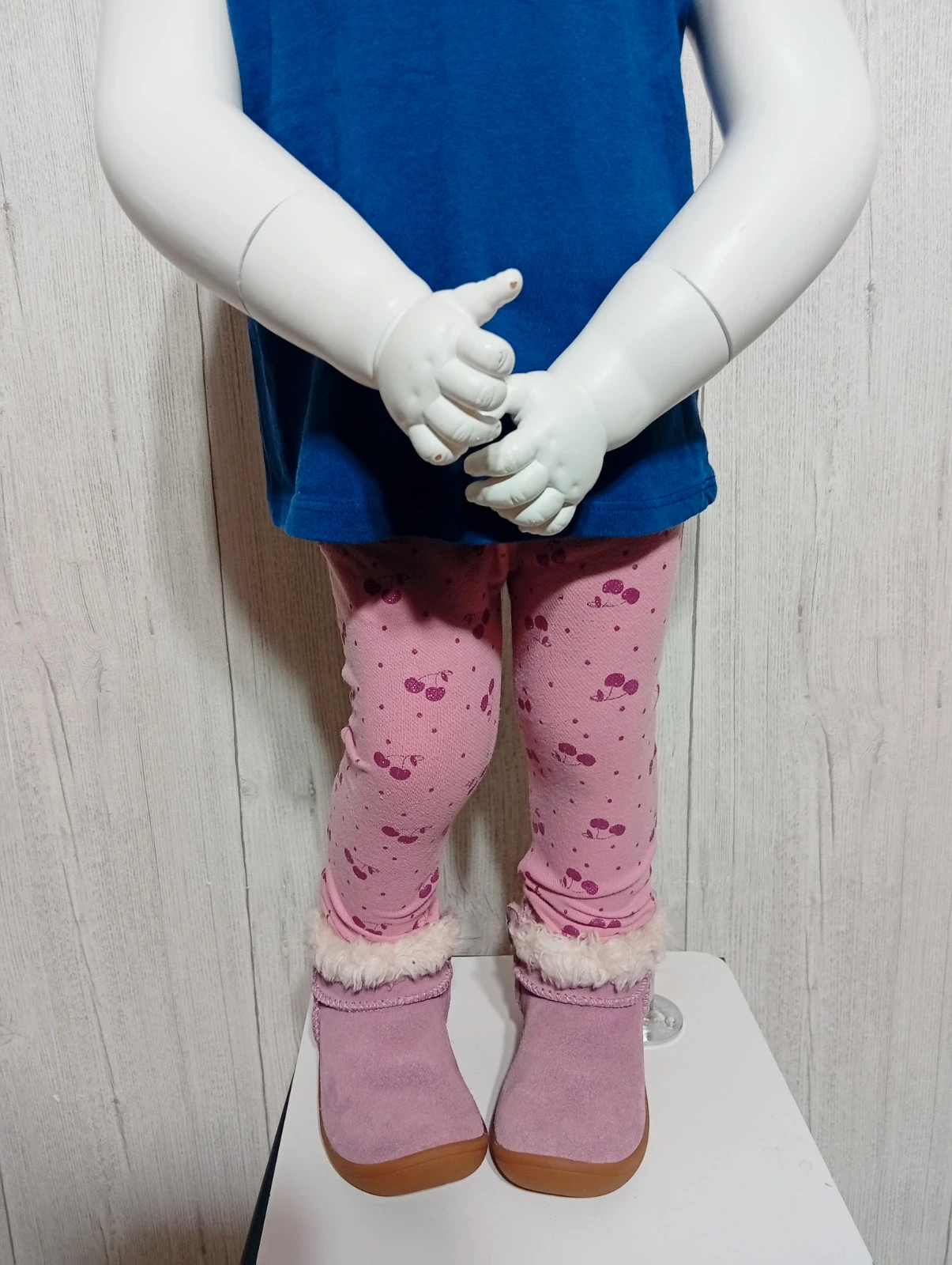Ensemble 2 pieces fille - taille 18 mois (80 cm) - inextenso- couleur rose marine – In Extenso – taille 12-18 mois / 80 cm 3