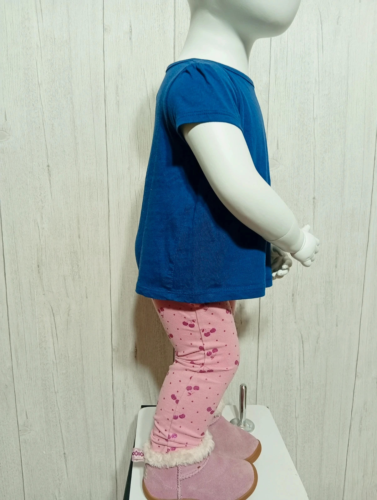 Ensemble 2 pieces fille - taille 18 mois (80 cm) - inextenso- couleur rose marine – In Extenso – taille 12-18 mois / 80 cm 4