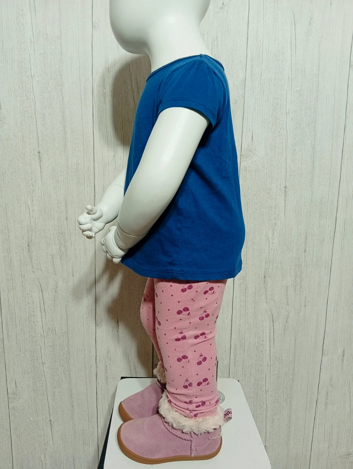 Ensemble 2 pieces fille - taille 18 mois (80 cm) - inextenso- couleur rose marine – In Extenso – taille 12-18 mois / 80 cm 5