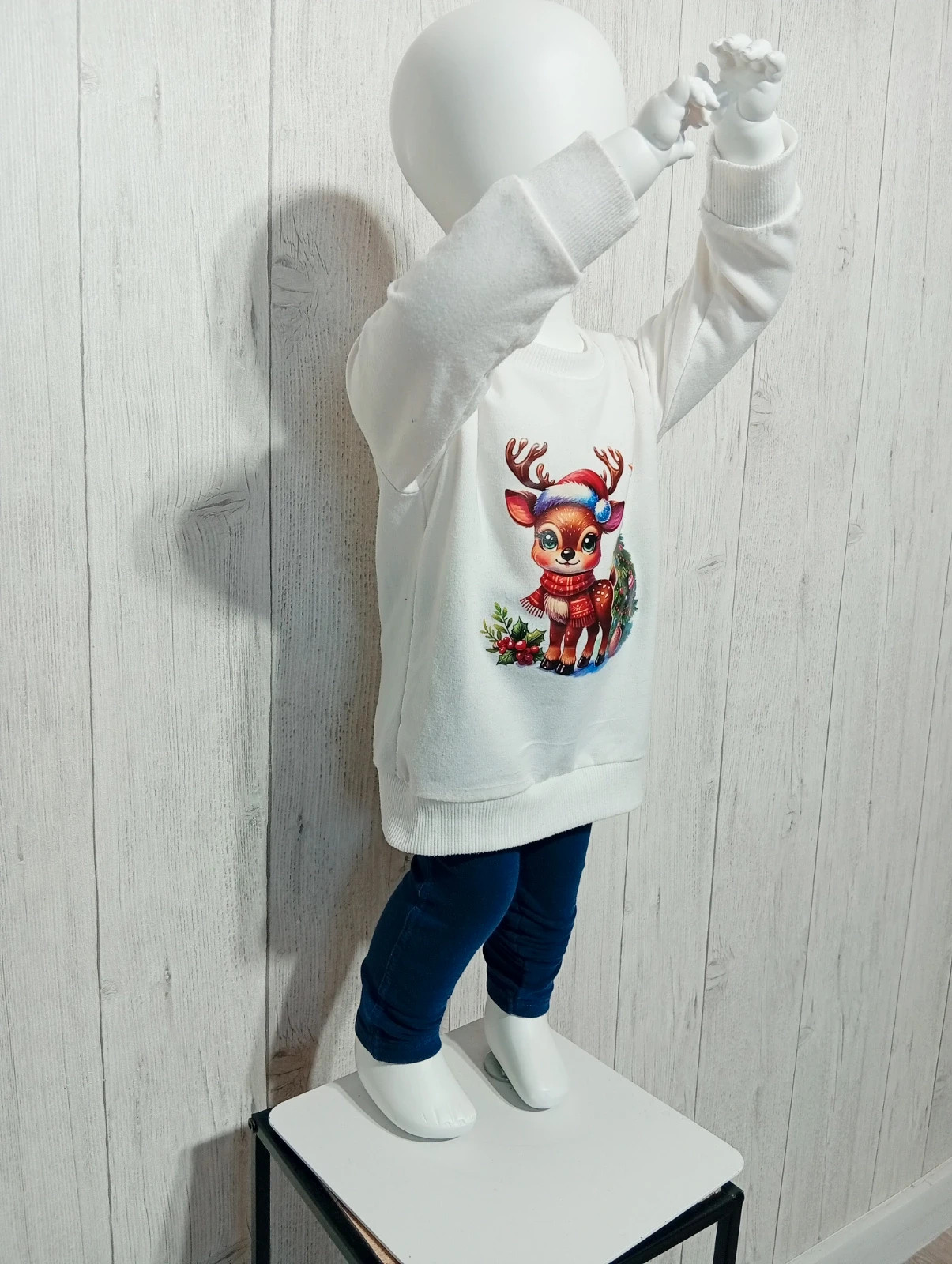 Ensemble 2 pieces fille - taille 18/24 mois (80 cm) - couleur marine blanc – taille 12-18 mois / 80 cm 4