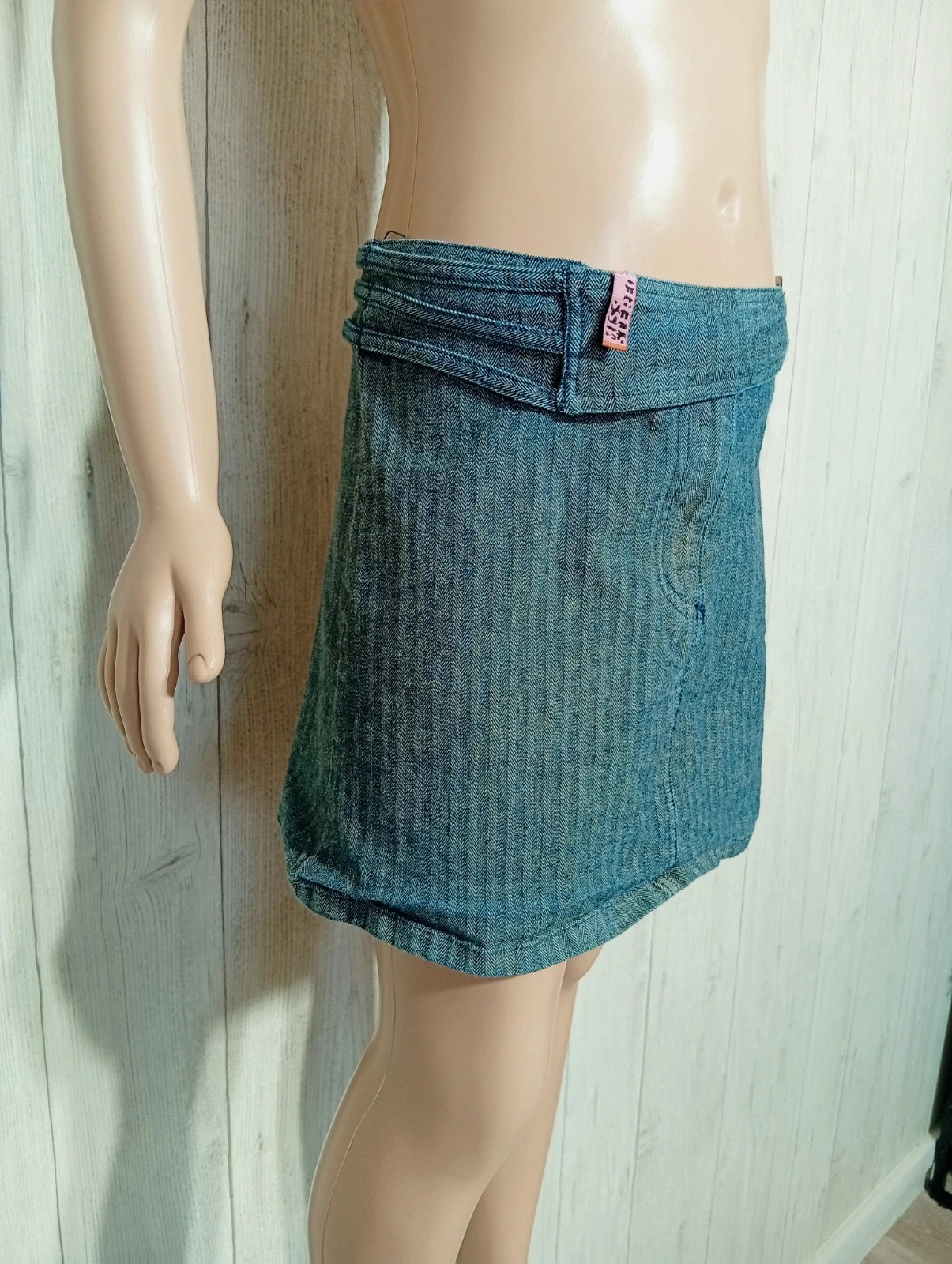 Jupe en jean fille - taille 14 ans - Miss stéréo - couleur bleu – Miss Stereo – taille 14 ans / 164 cm 2