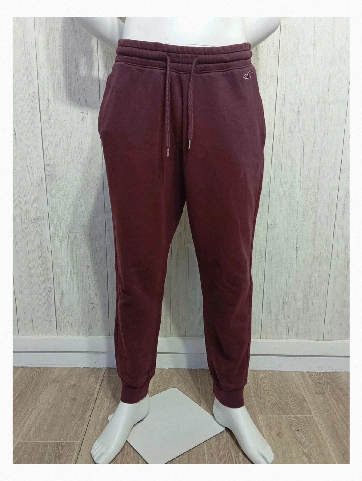 Jogging bordeaux - taille M/38 - hollister - mixte