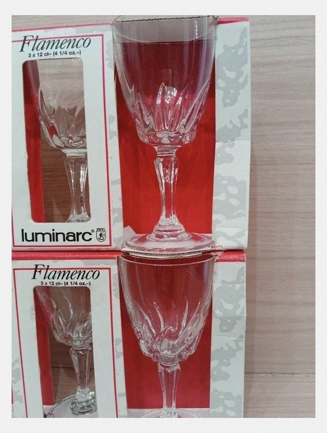 6 verres a pied luminarc - couleur transparent - taille 6*12 cm – Luminarc 4