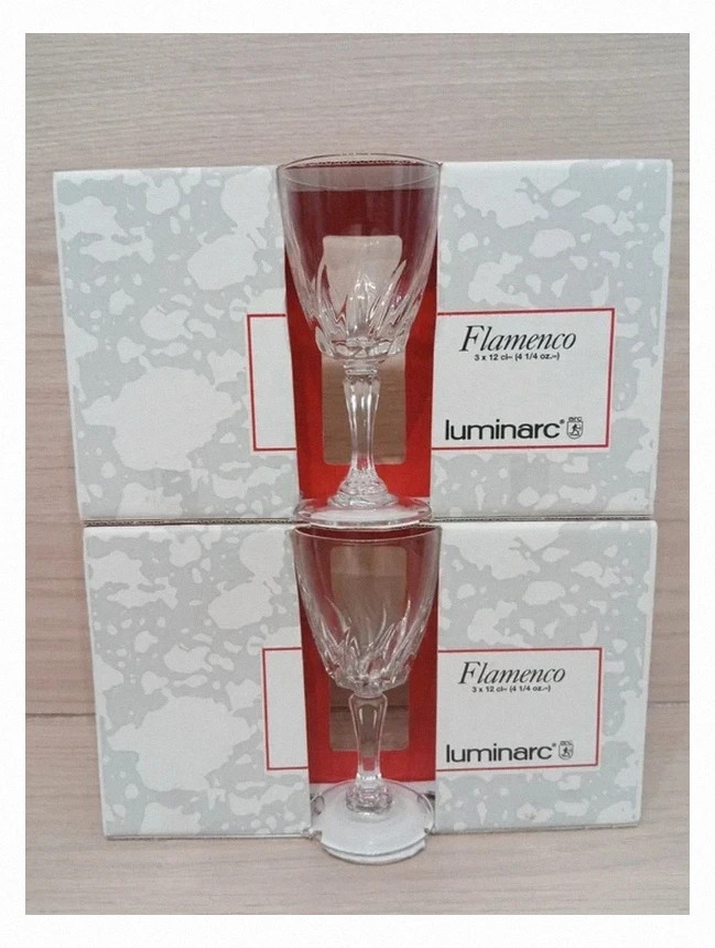 6 verres a pied luminarc - couleur transparent - taille 6*12 cm – Luminarc 5