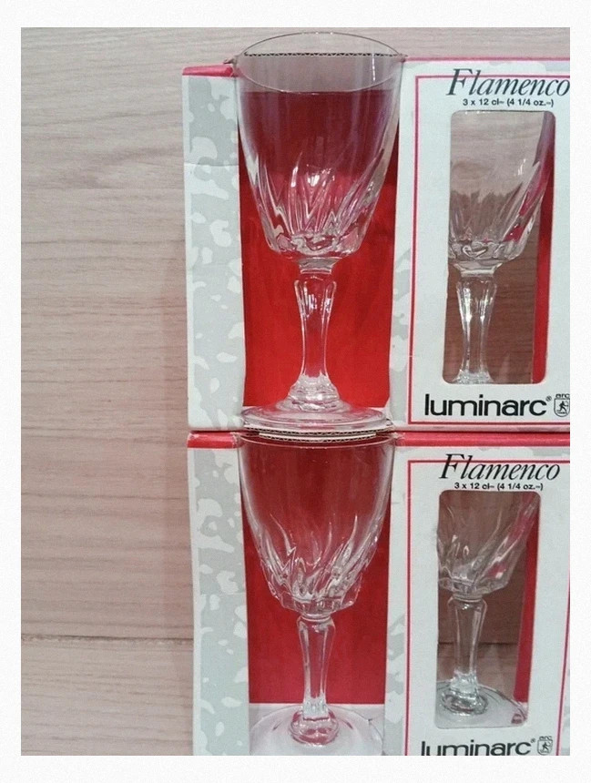 6 verres a pied luminarc - couleur transparent - taille 6*12 cm – Luminarc 3