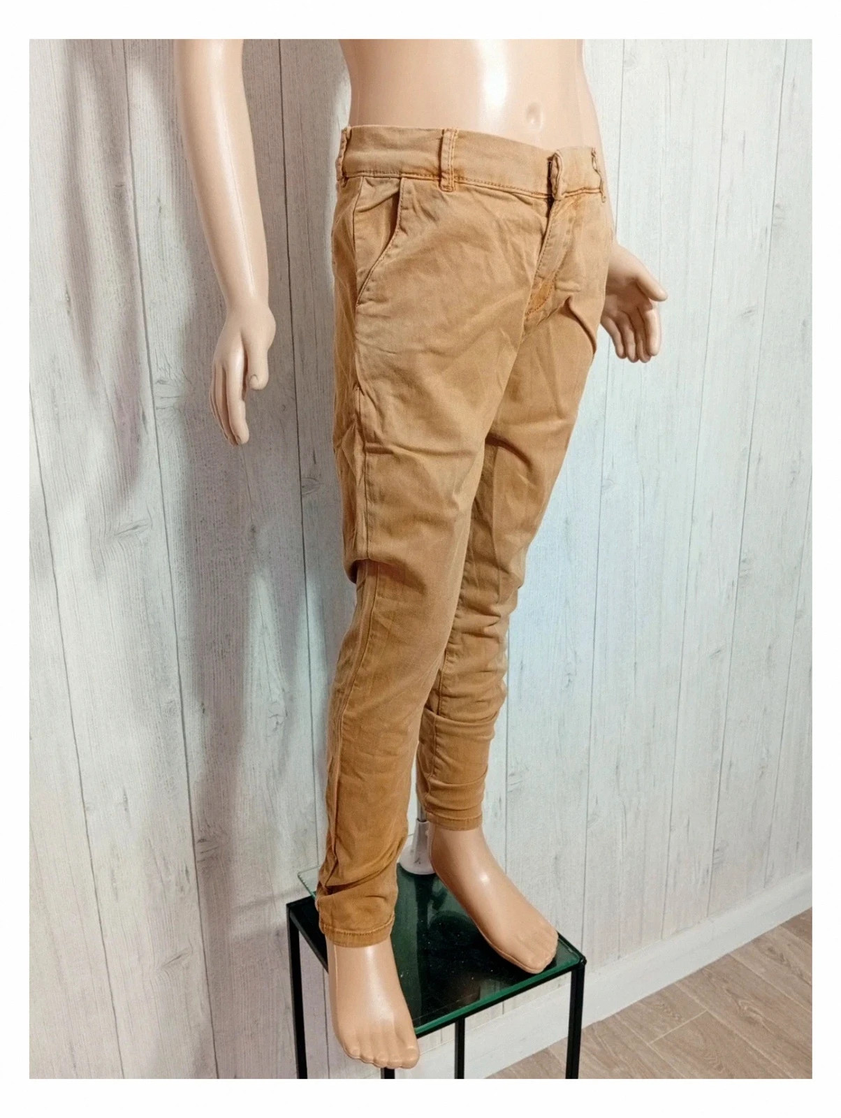 Pantalon marron - tape à l'oeil - taille 10 ans - garcon – Tape à l'œil – taille 10 ans / 140 cm 4