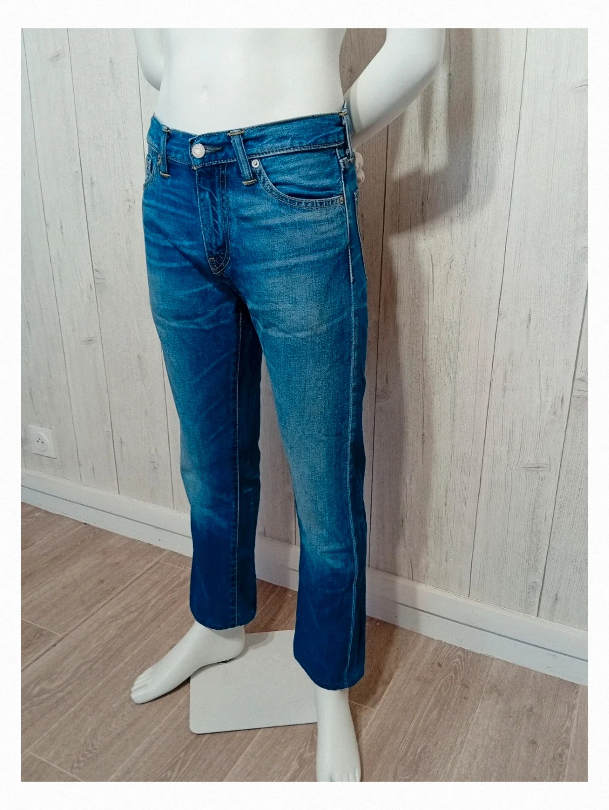 Jeans levi strauss&co - homme taille M/38( W28/L32) - couleur bleu – Levi Strauss & Co. – taille M 5