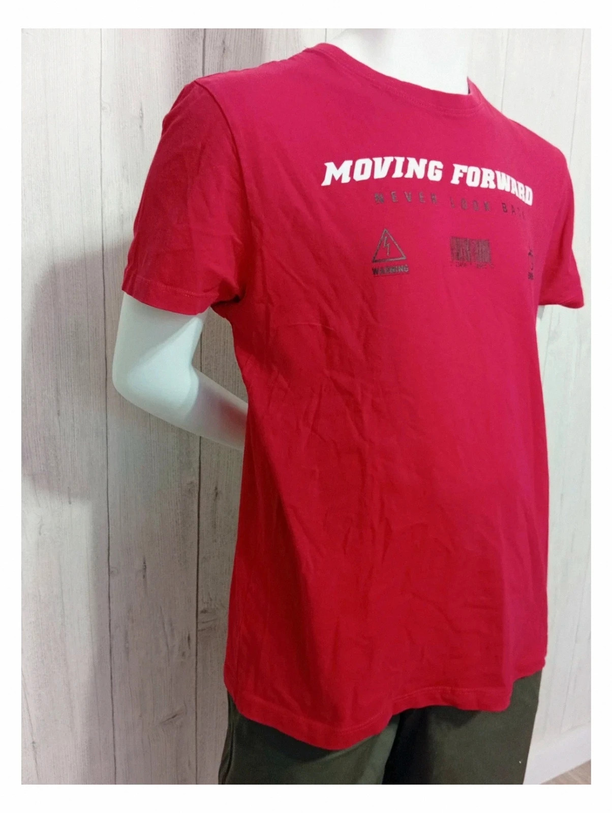 T-shirt homme manche courte - couleur rouge - taille M/38 - primark – Primark – taille M 4