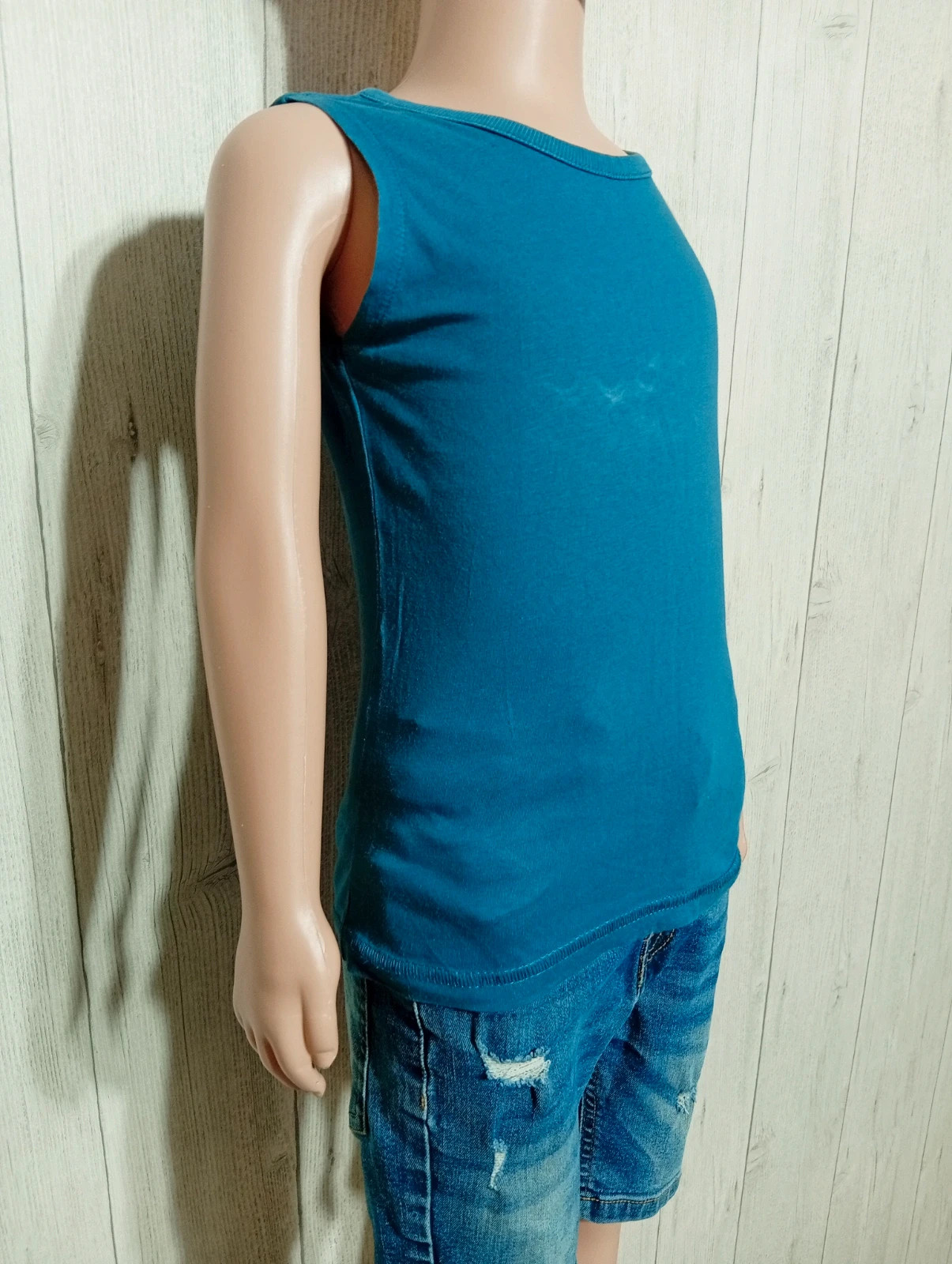 Débardeur garcon - taille 5 ans (108/113 cm) - Kiabi - couleur bleu – Kiabi – taille 5 ans / 110 cm 4