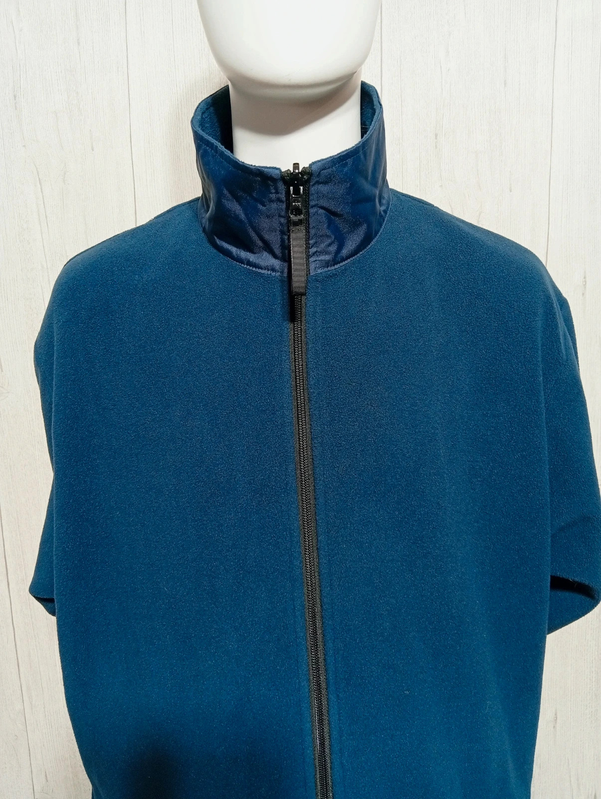 Veste polaire manches longues homme - taille XL/42 - Mulliez Flory - couleur marine – MULLIEZ-FLORY – taille XL 2