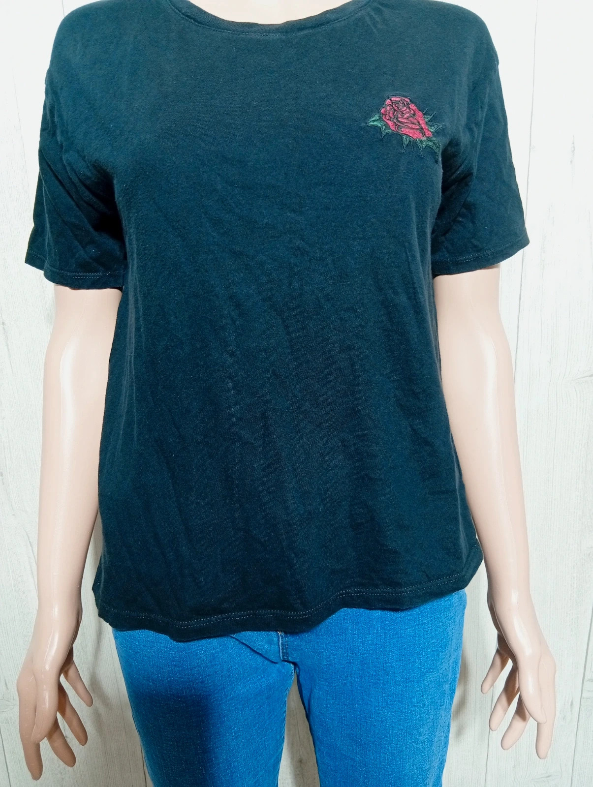 T-shirt imprime manche courtes femme - taille S/36-couleur noir – Pimkie – taille S / 36 / 8 3
