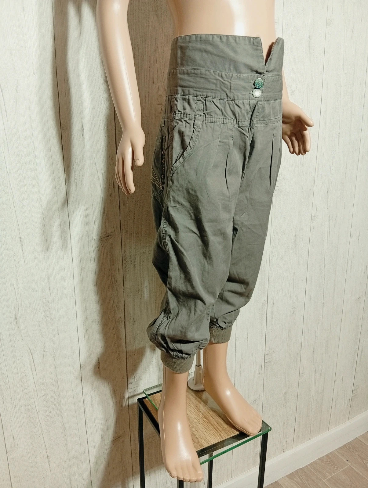 Pantacourt fille - taille 14 ans - Rosebudgirl - couleur grisl – Rosebudgirl – taille 14 ans / 164 cm 4