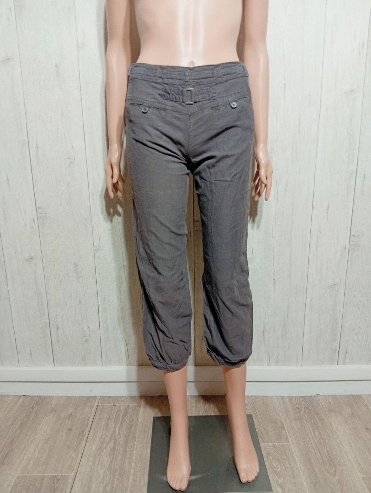 Pantacourt fille - taille 14 ans ( 156 cm) - okaidi - couleur marron
