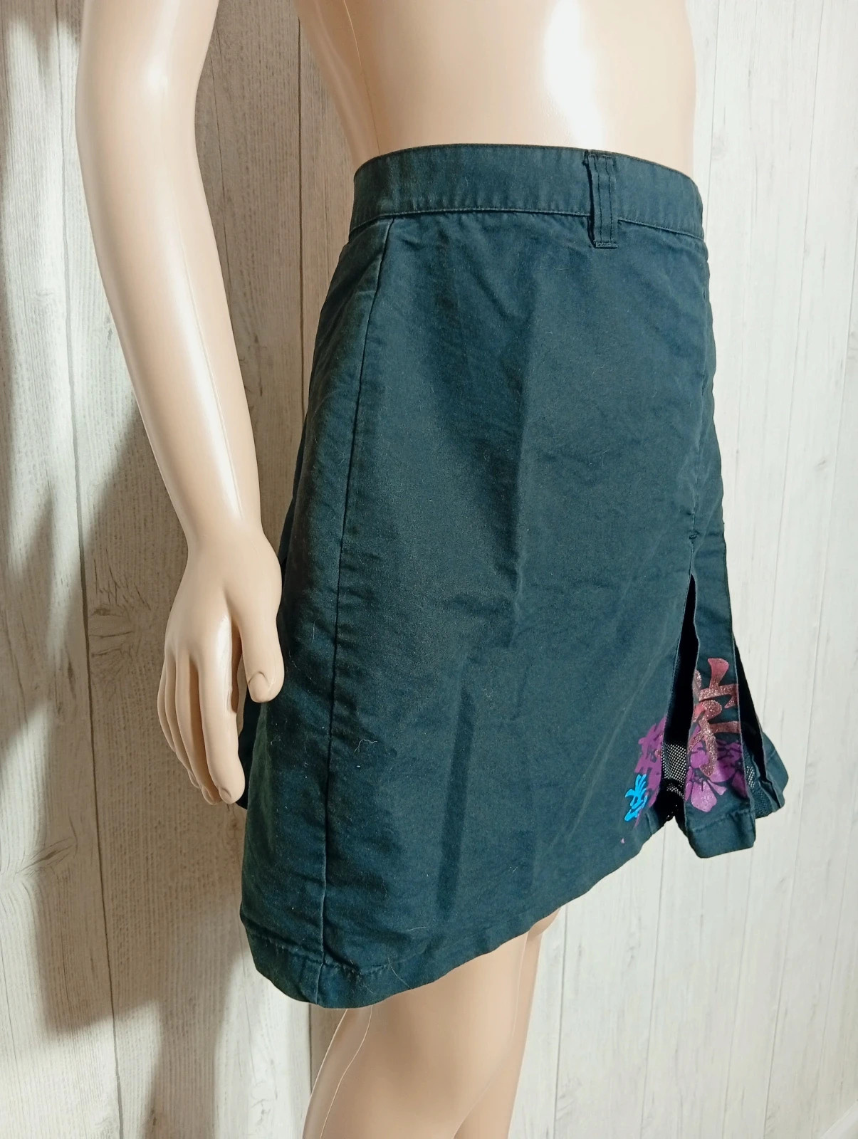 Jupe fille - taille 14 ans - Kiabi kids - couleur noir violet bleu – Kiabi – taille 14 ans / 164 cm 2