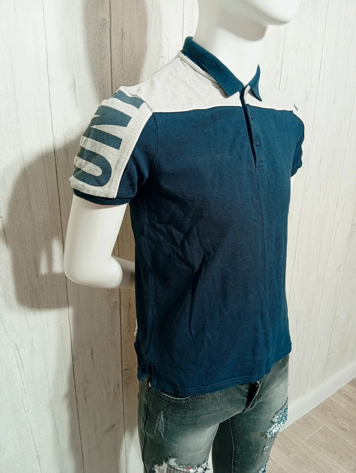 Polo garcon - taille 14 ans/S (164 cm) - IKKS - couleur marine gris – IKKS – taille 14 ans / 164 cm 4