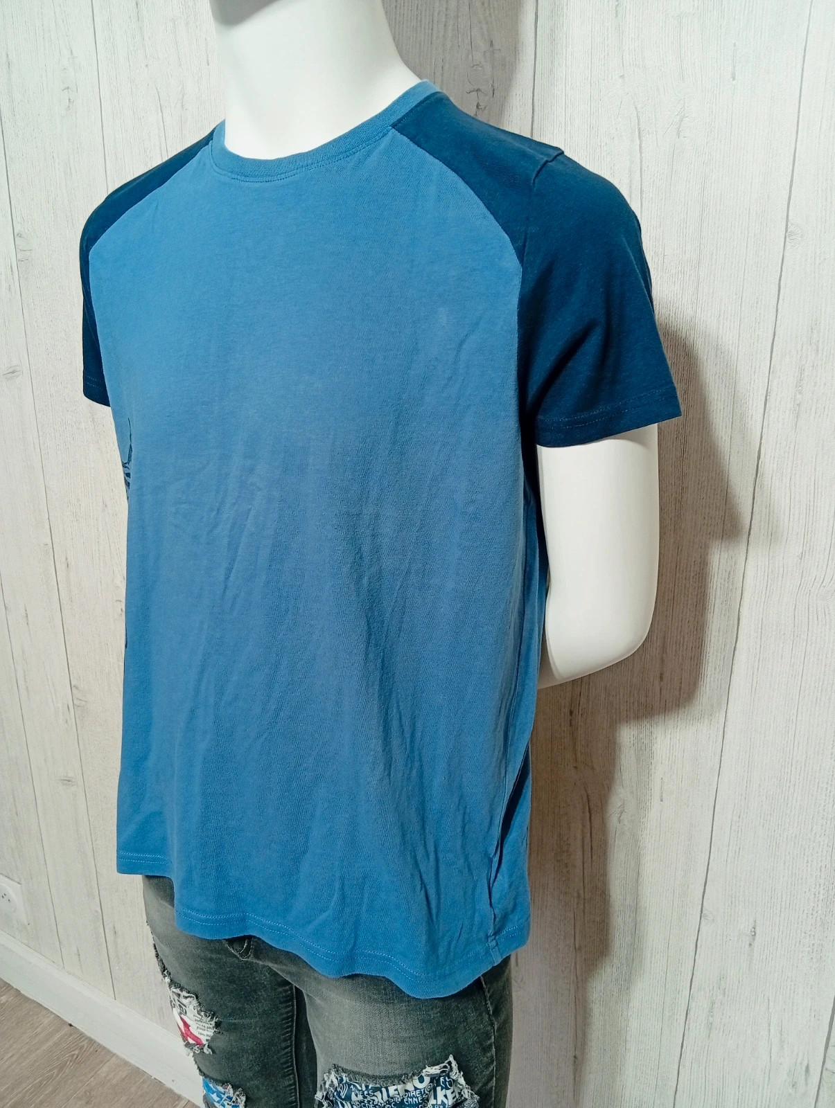 T-shirt unis manches longues garcon-taille 15/16 ans (170/176 cm)-pepperts-couleur bleu et marine – Pepperts – taille 15 ans / 170 cm 5