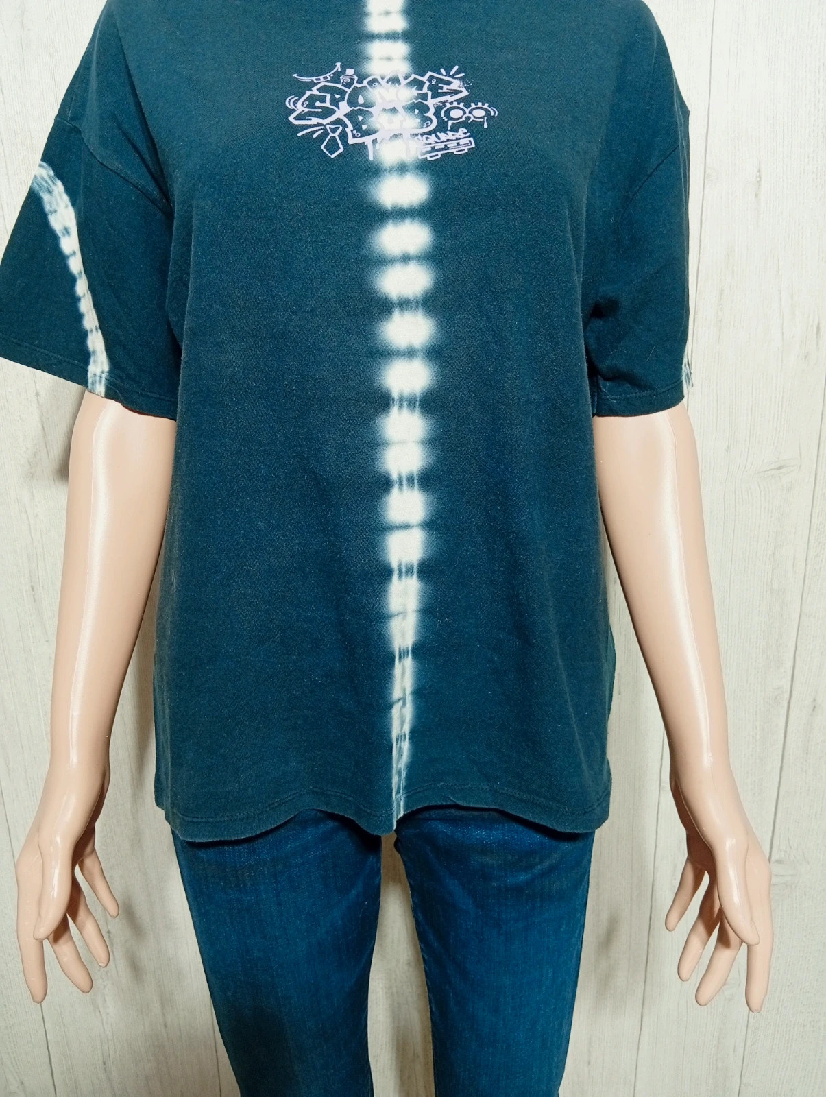 T-shirt imprimé manche courte fille - taille 14 ans - jennnyfer- couleur marine lila – Jennyfer – taille 14 ans / 164 cm 3