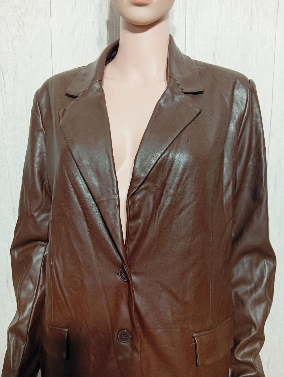 Blazer femme - taille L/40-Amisu-couleur marron – Amisu – taille L / 40 / 12 2
