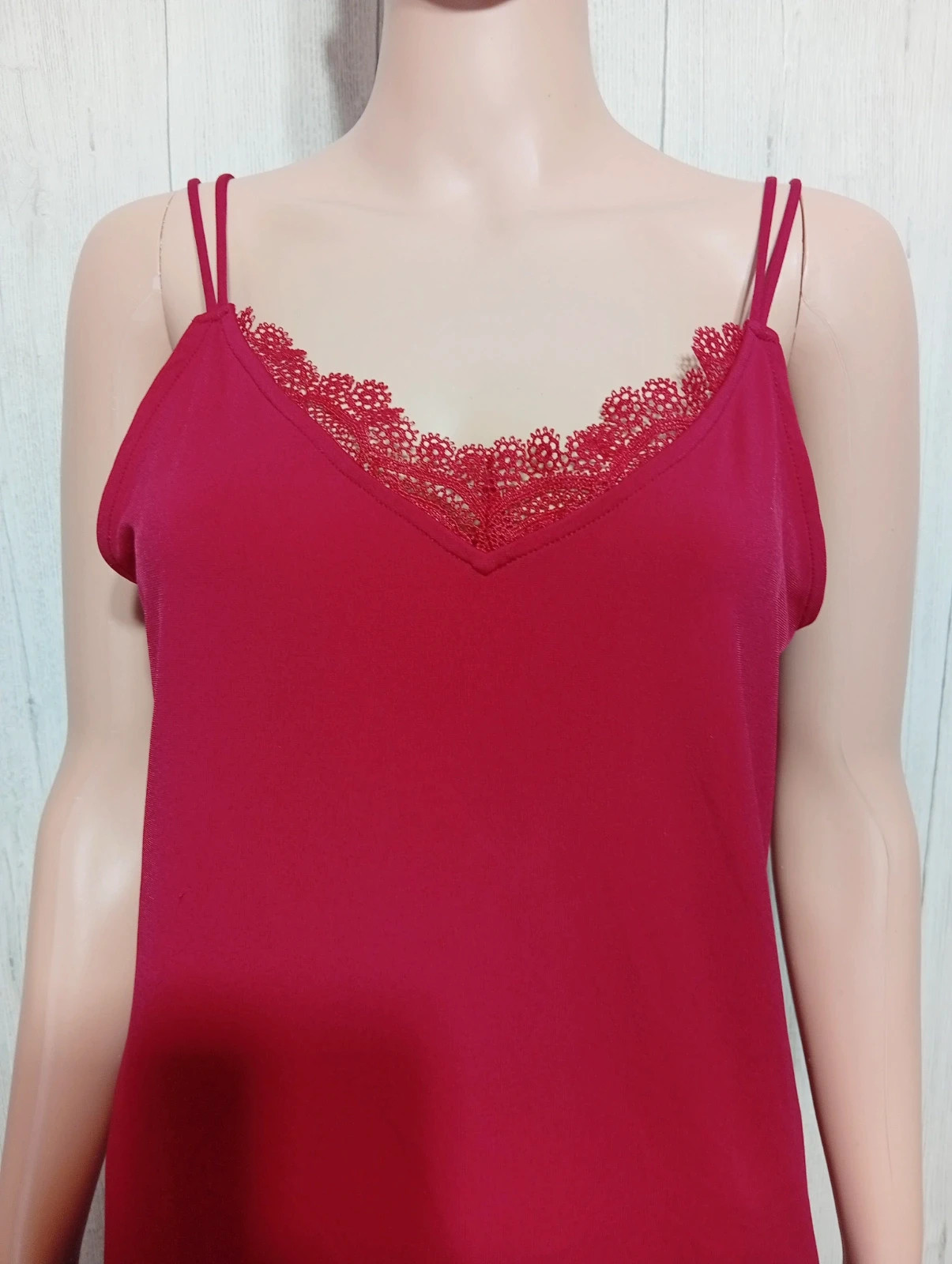 Débardeur femme-taille S/36- pimkie - couleur rouge – Pimkie – taille S / 36 / 8 2