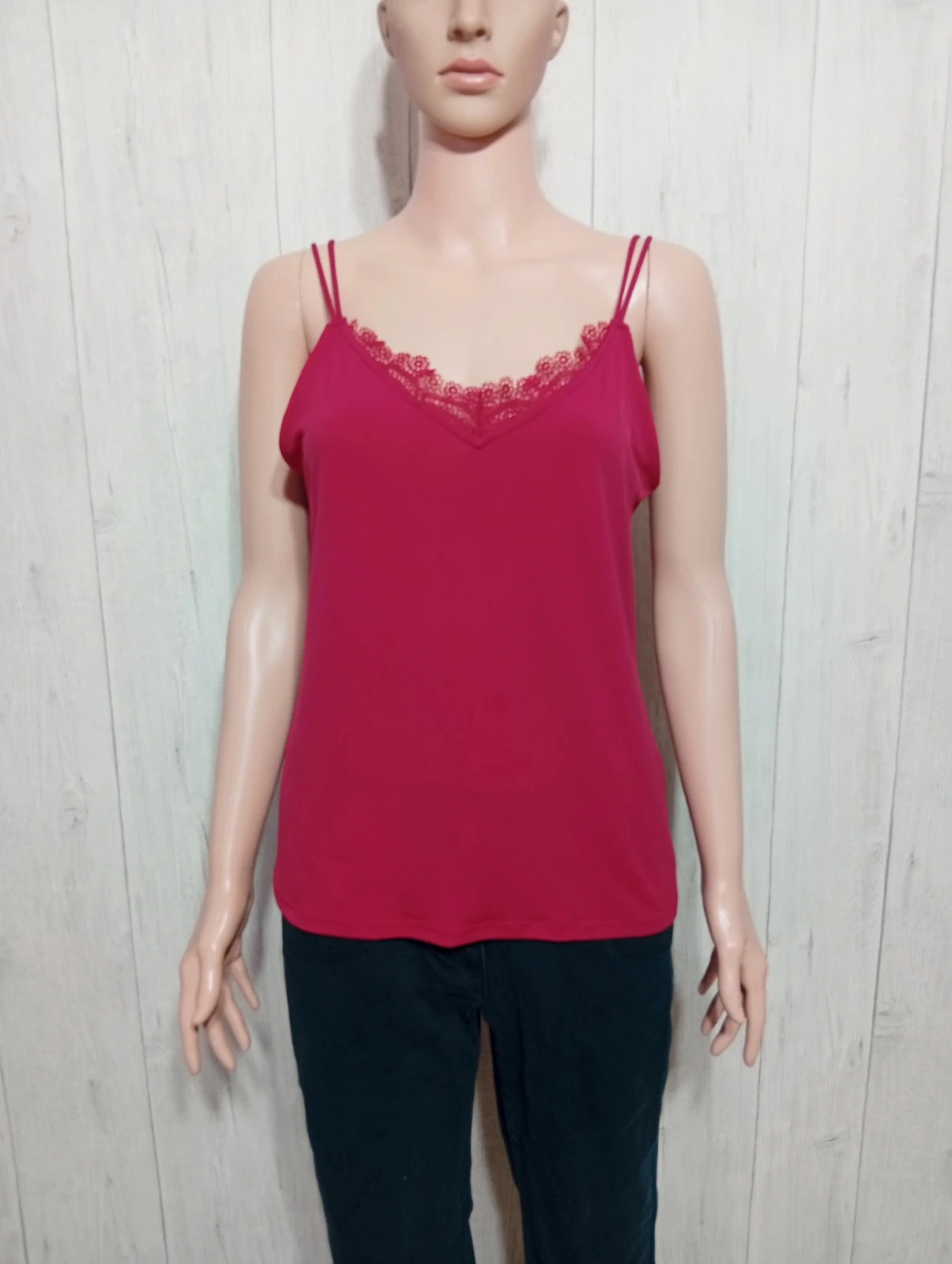 Débardeur femme-taille S/36- pimkie - couleur rouge – Pimkie – taille S / 36 / 8
