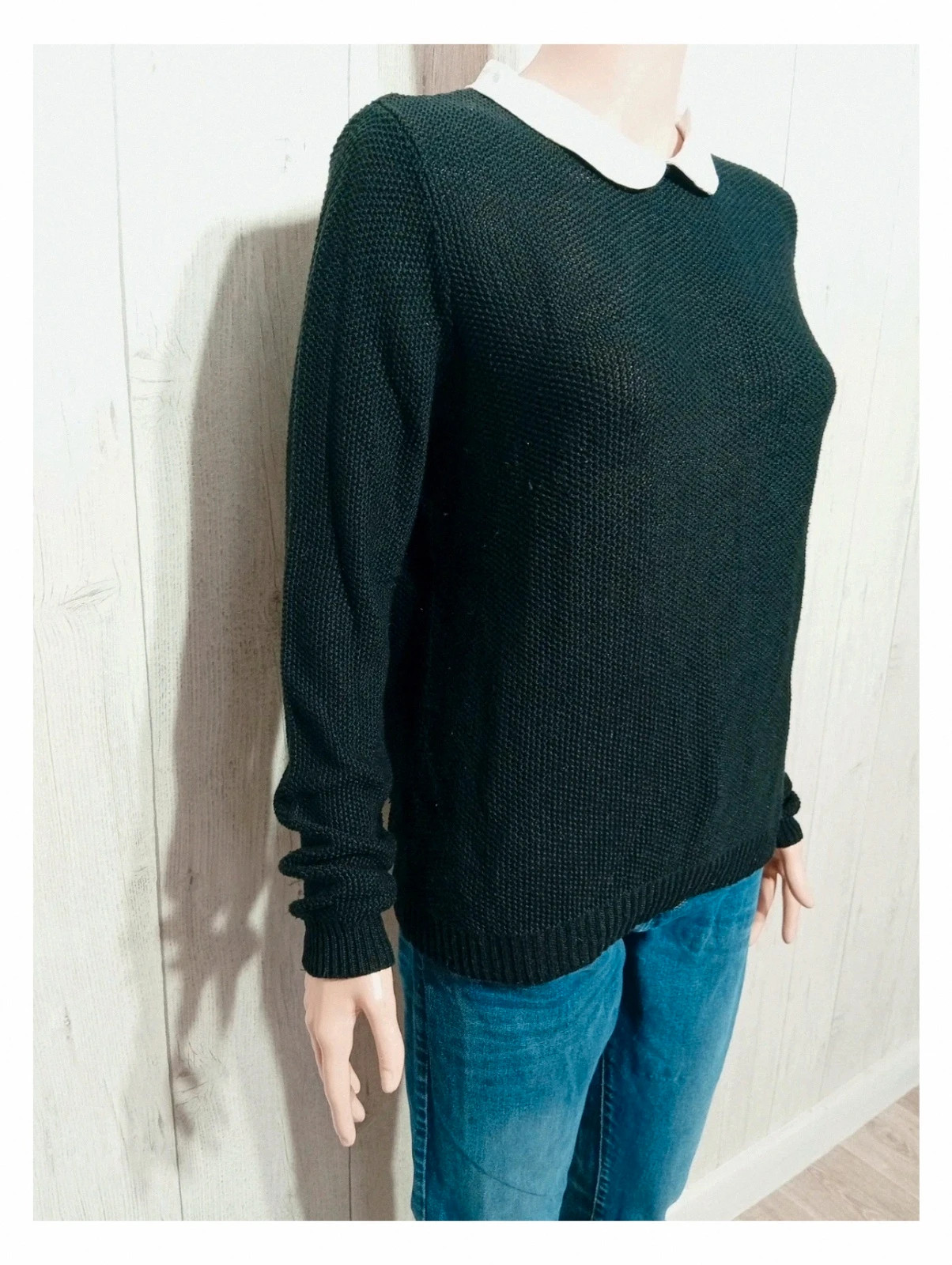 Pull femme pimkie - couleur noir et blanc - taille M/38 – Pimkie – taille M / 38 / 10 4
