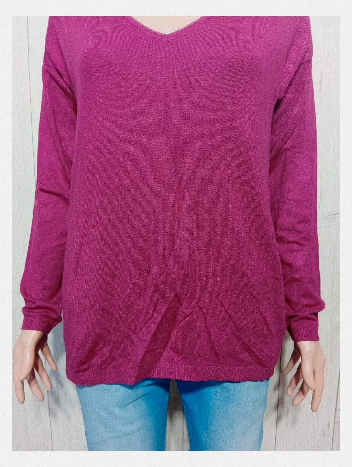 Pull femme - inextenso-couleur fushia - taille M/38 – In Extenso – taille M / 38 / 10 3