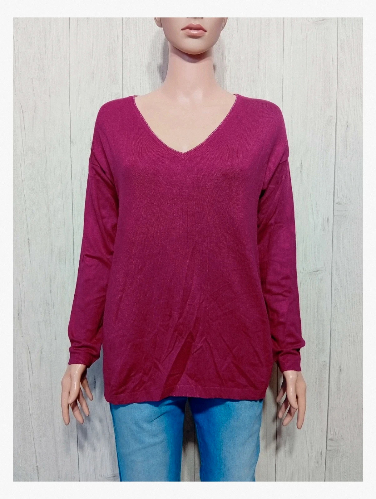 Pull femme - inextenso-couleur fushia - taille M/38 – In Extenso – taille M / 38 / 10