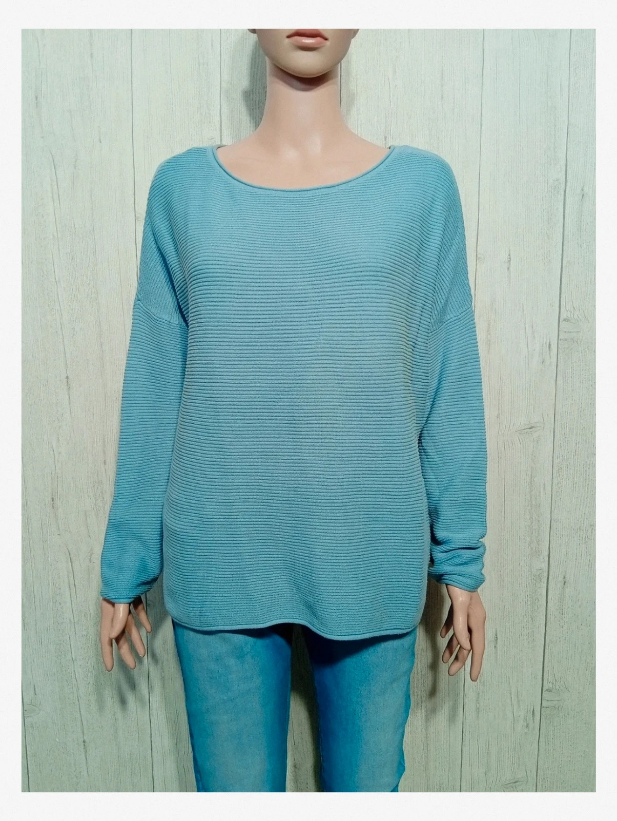 Pull C&A bleu - taille M/38 - femme