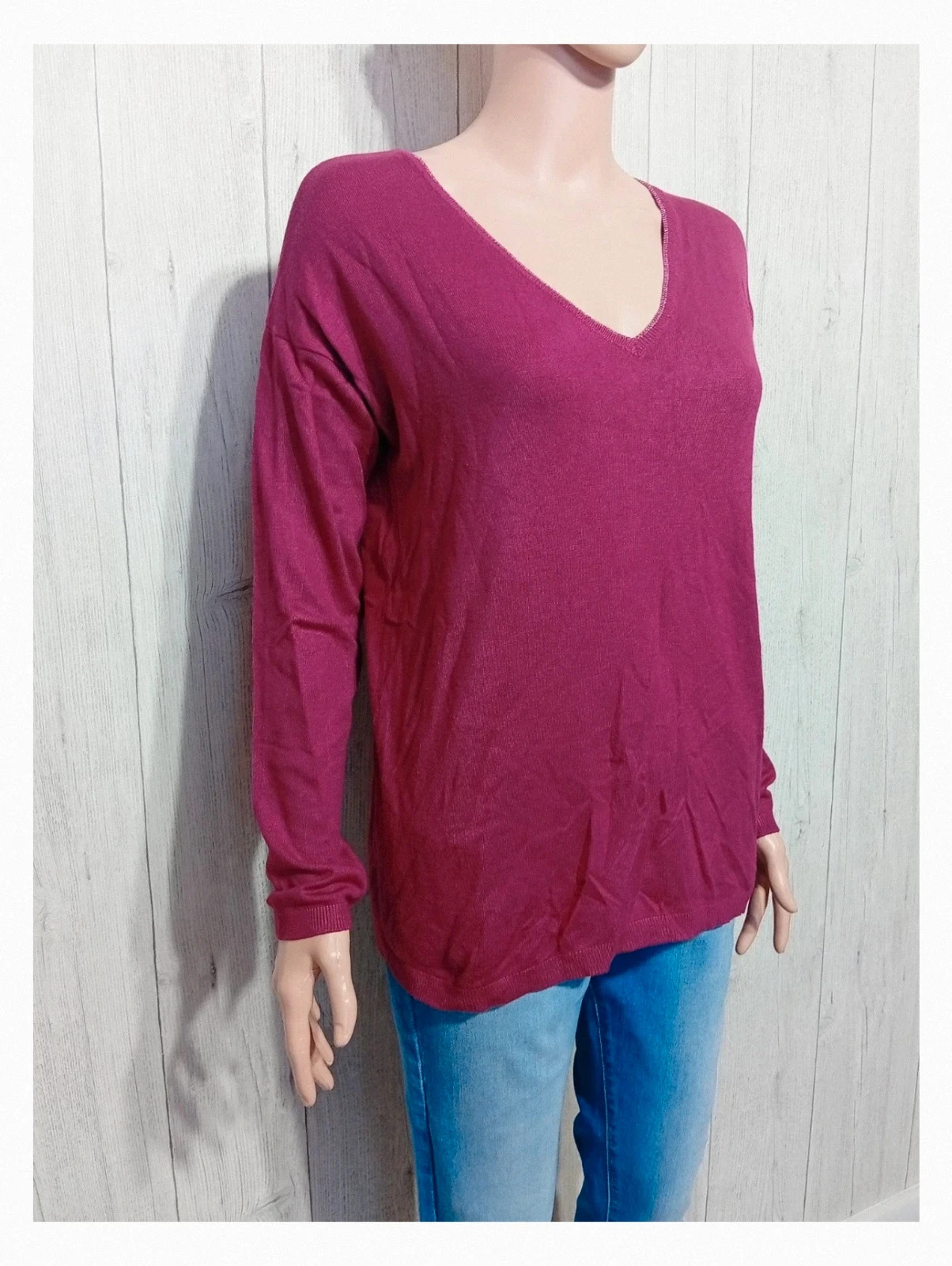 Pull femme - inextenso-couleur fushia - taille M/38 – In Extenso – taille M / 38 / 10 4