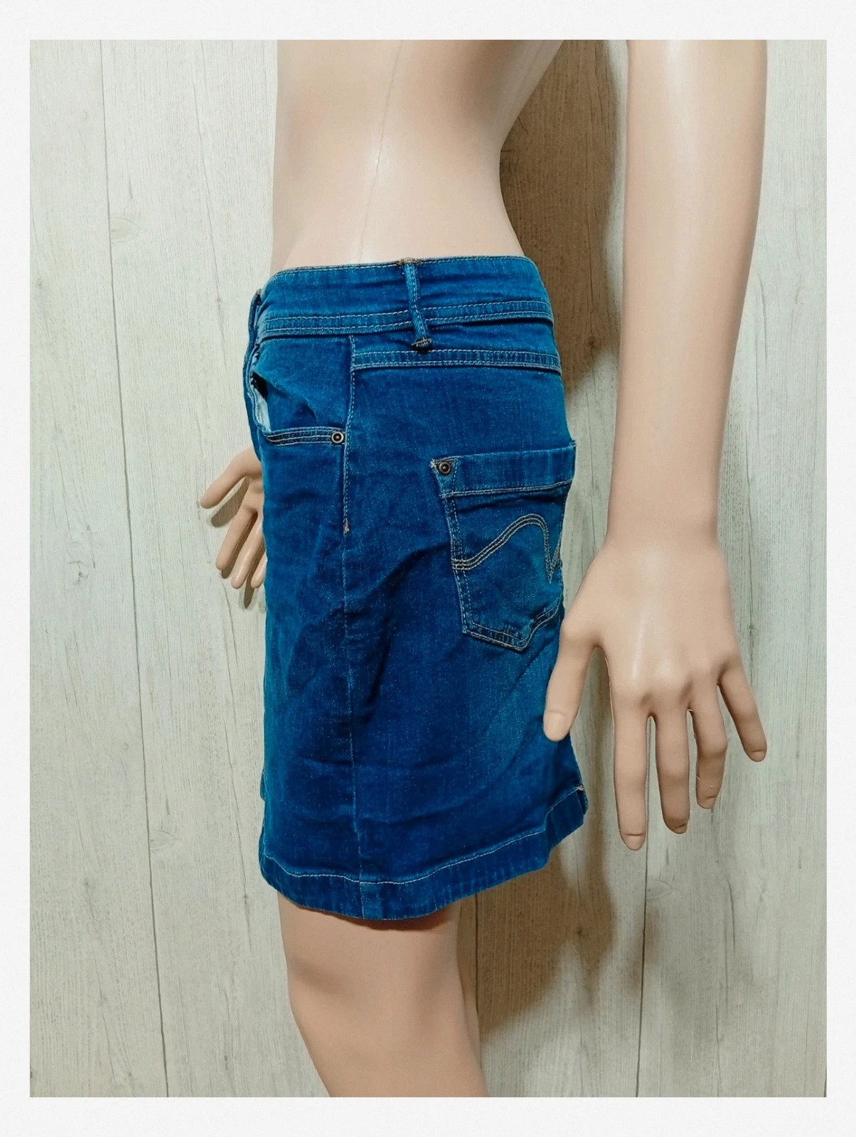 Jupe la halle - couleur marine - taille M/38 femme – La Halle – taille M / 38 / 10 5