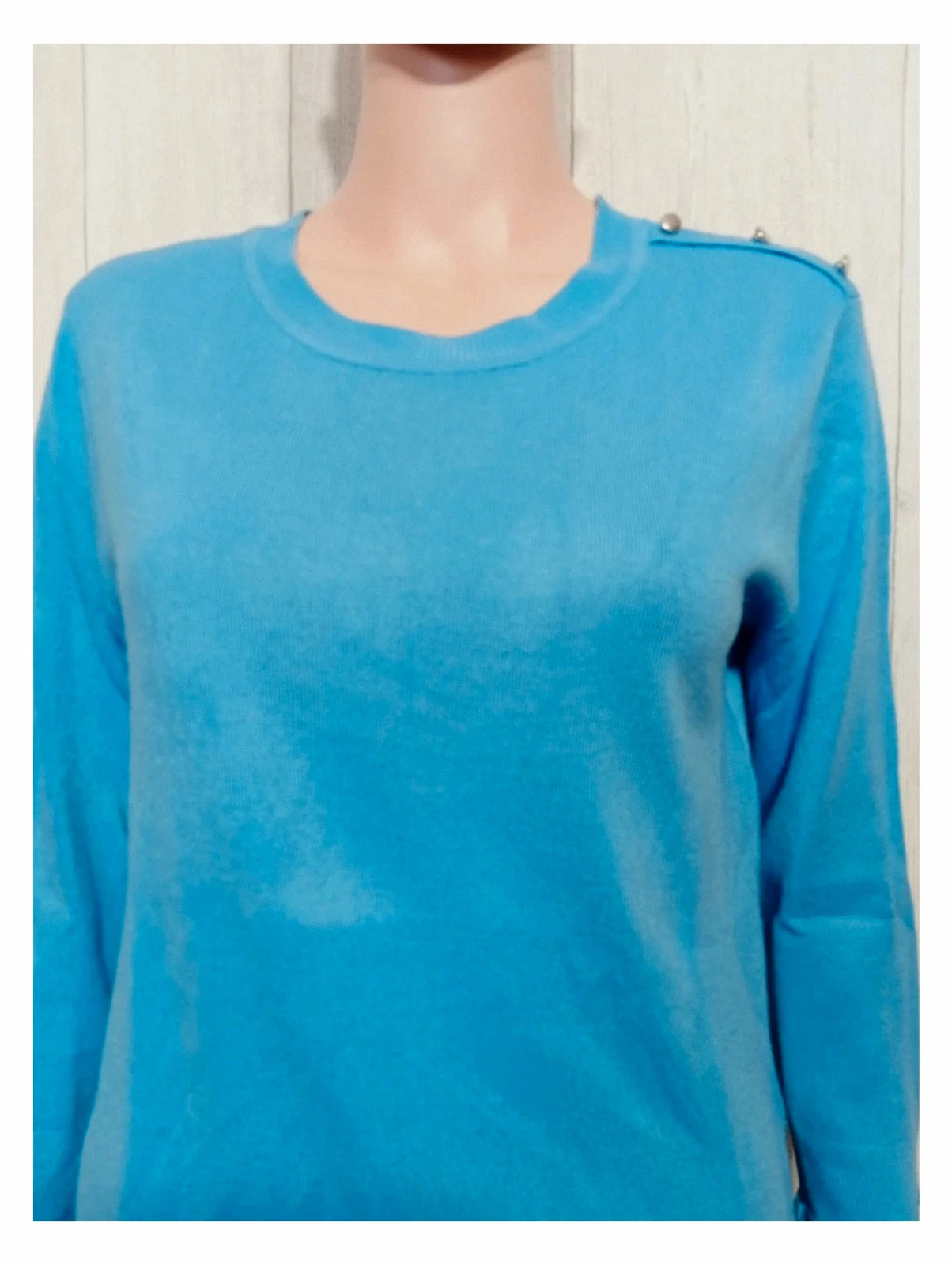 Pull Primark bleu - taille M/38 - femme – Primark – taille M / 38 / 10 2
