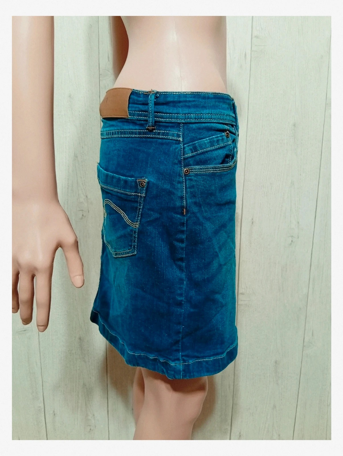 Jupe la halle - couleur marine - taille M/38 femme – La Halle – taille M / 38 / 10 4