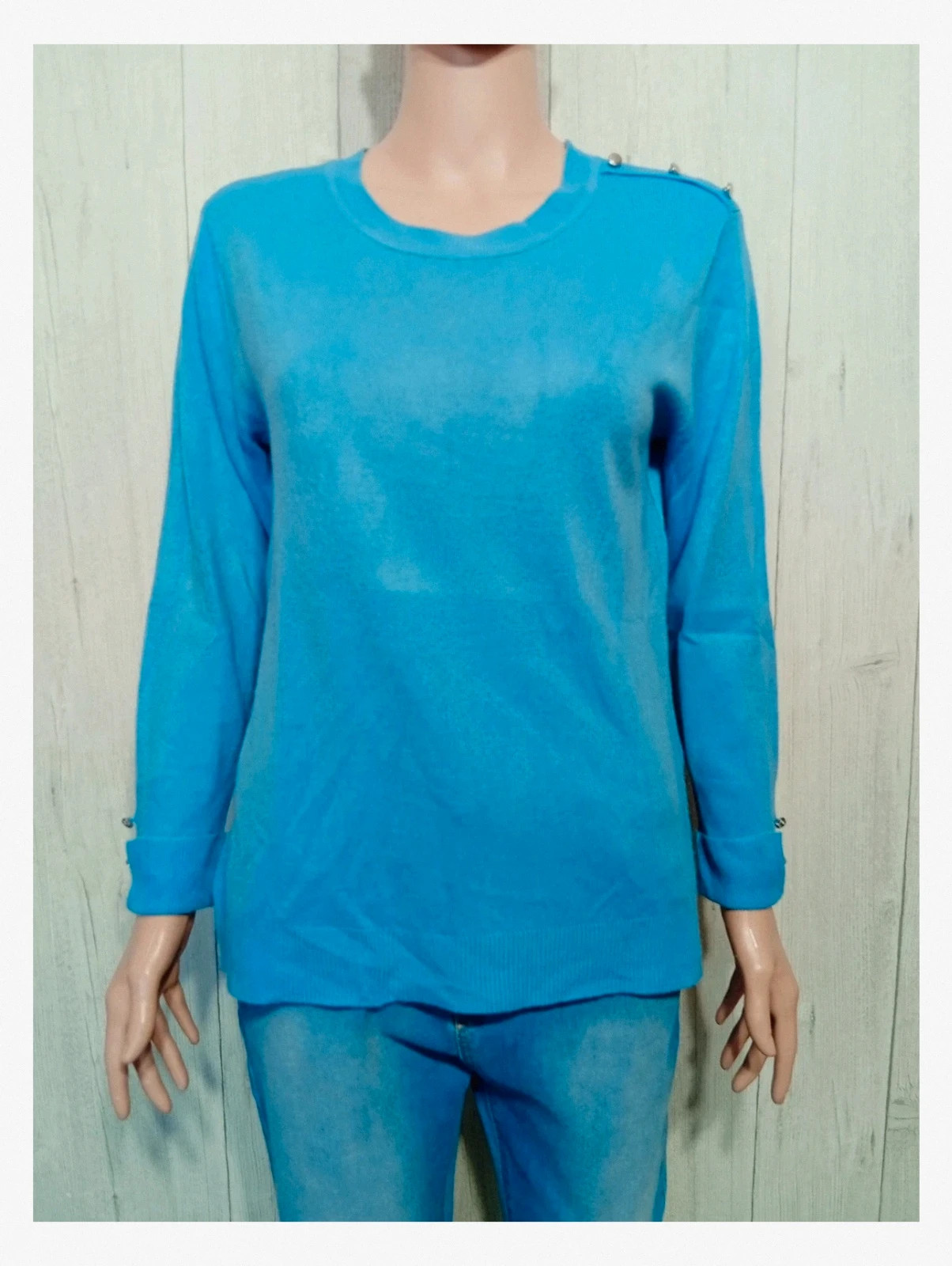 Pull Primark bleu - taille M/38 - femme – Primark – taille M / 38 / 10