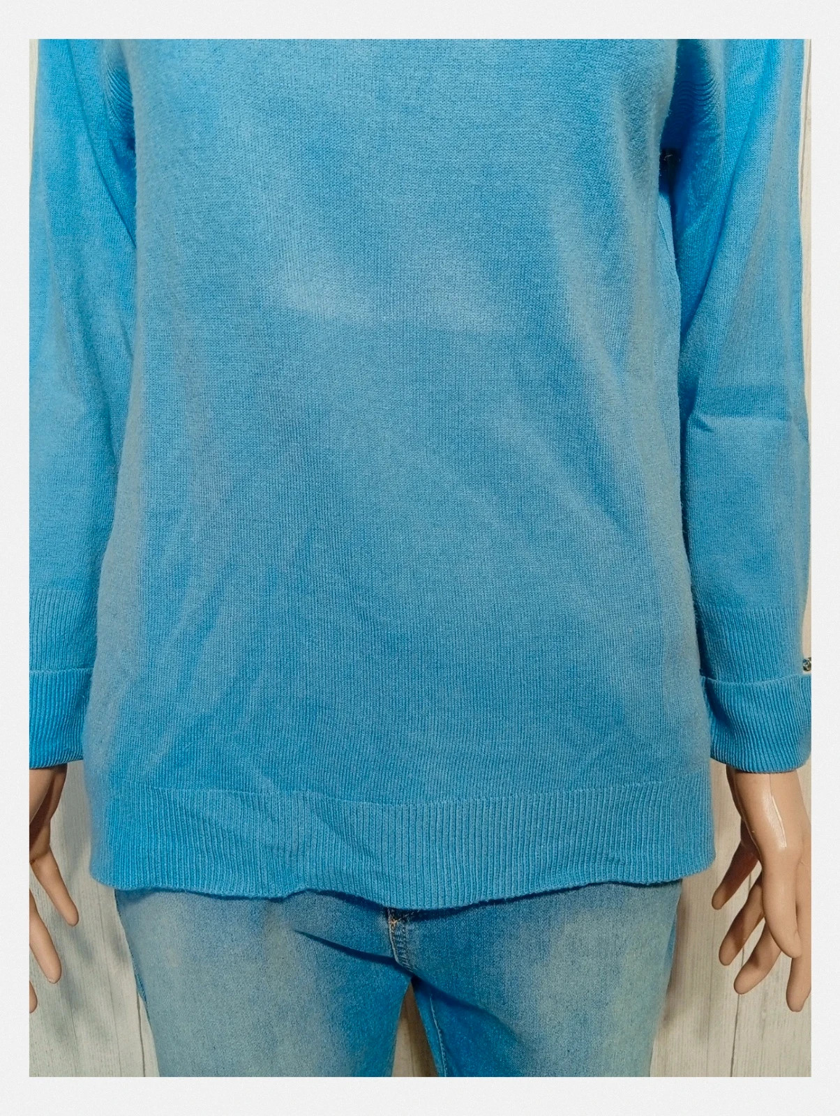Pull Primark bleu - taille M/38 - femme – Primark – taille M / 38 / 10 3