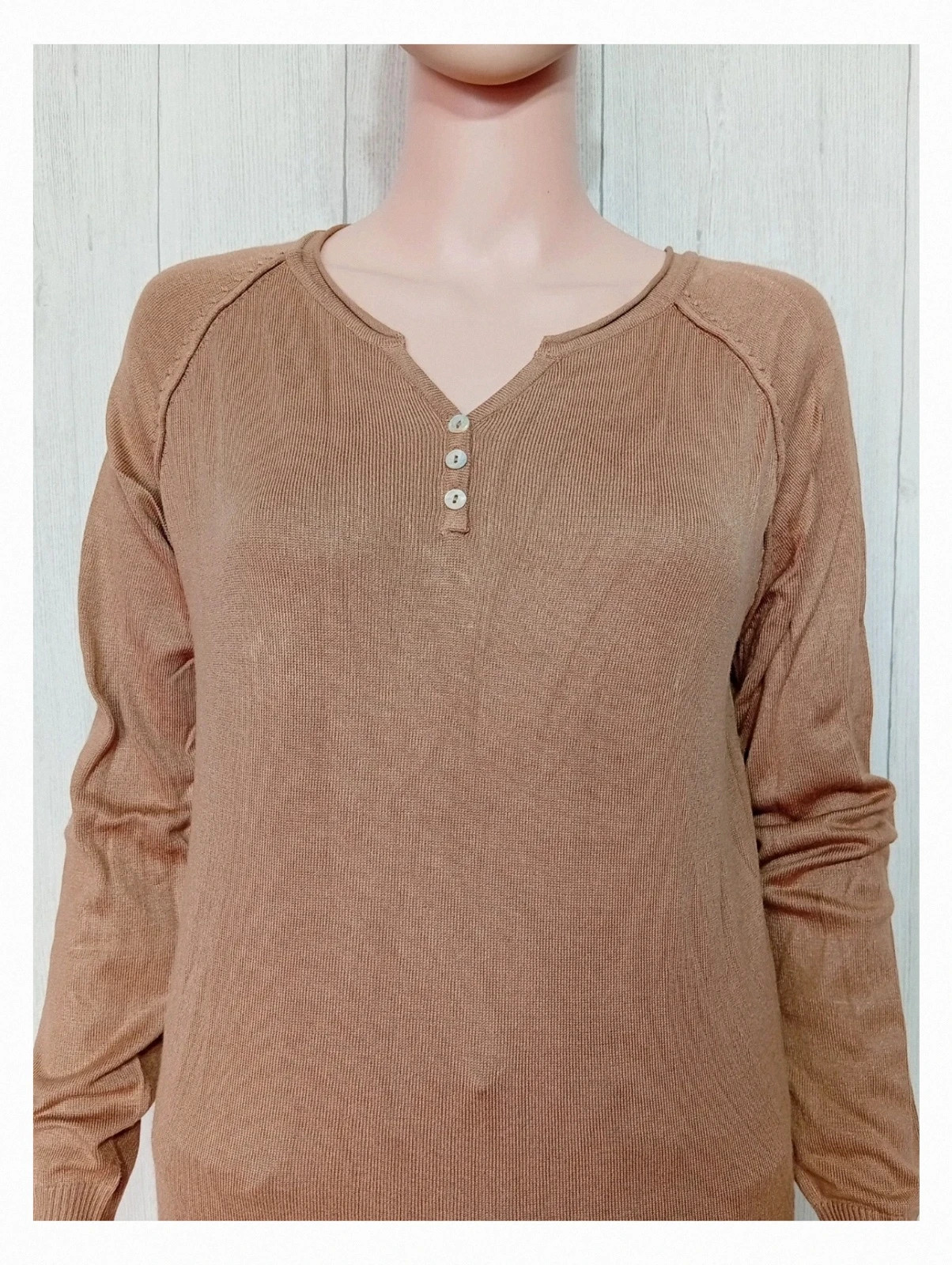 Pull marron - taille M/38 - femme - U essentiel – U Essentiel – taille M / 38 / 10 2