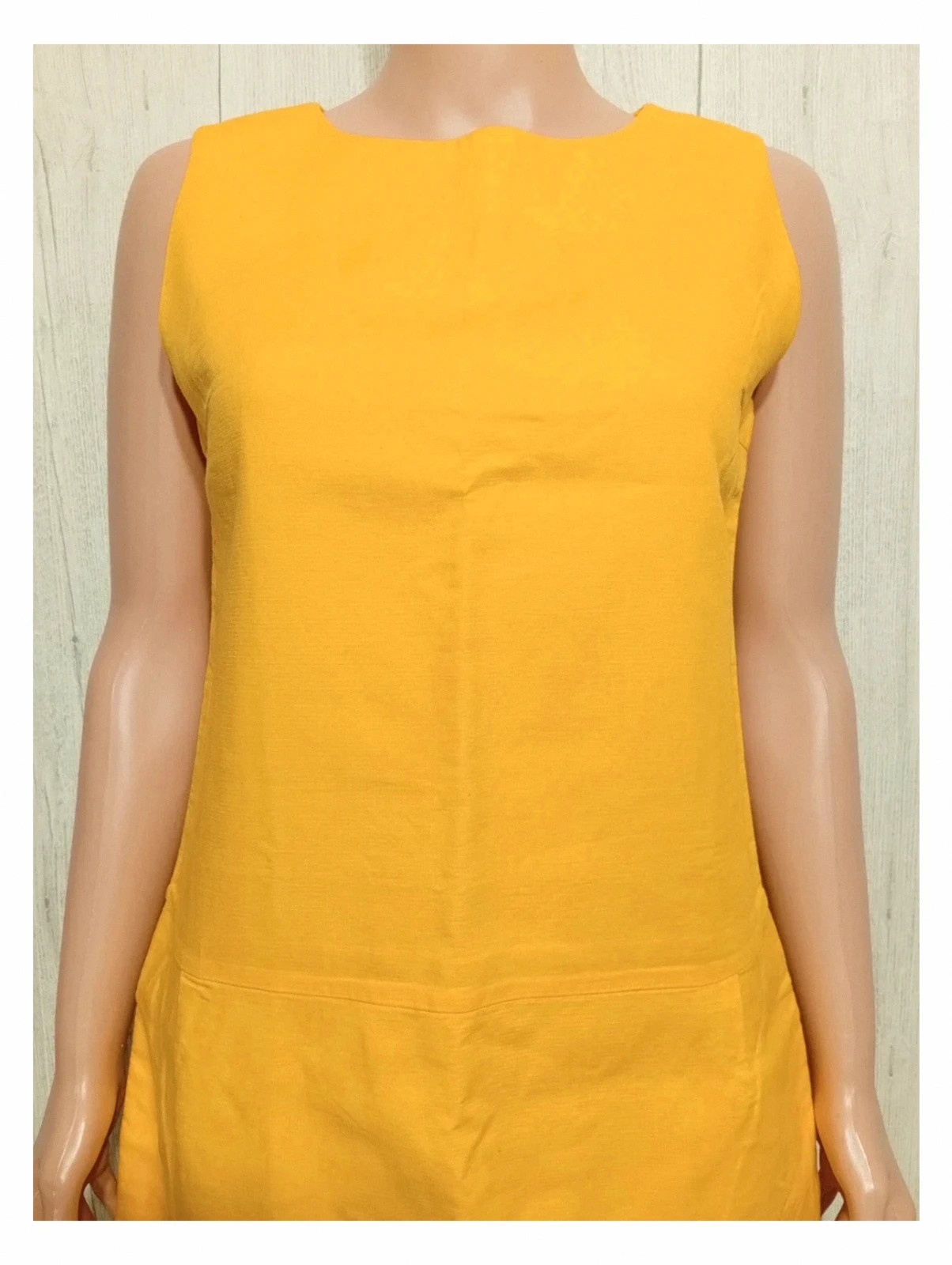 Robe oodji - taille M/38 - jaune - femme – oodji – taille M / 38 / 10 2