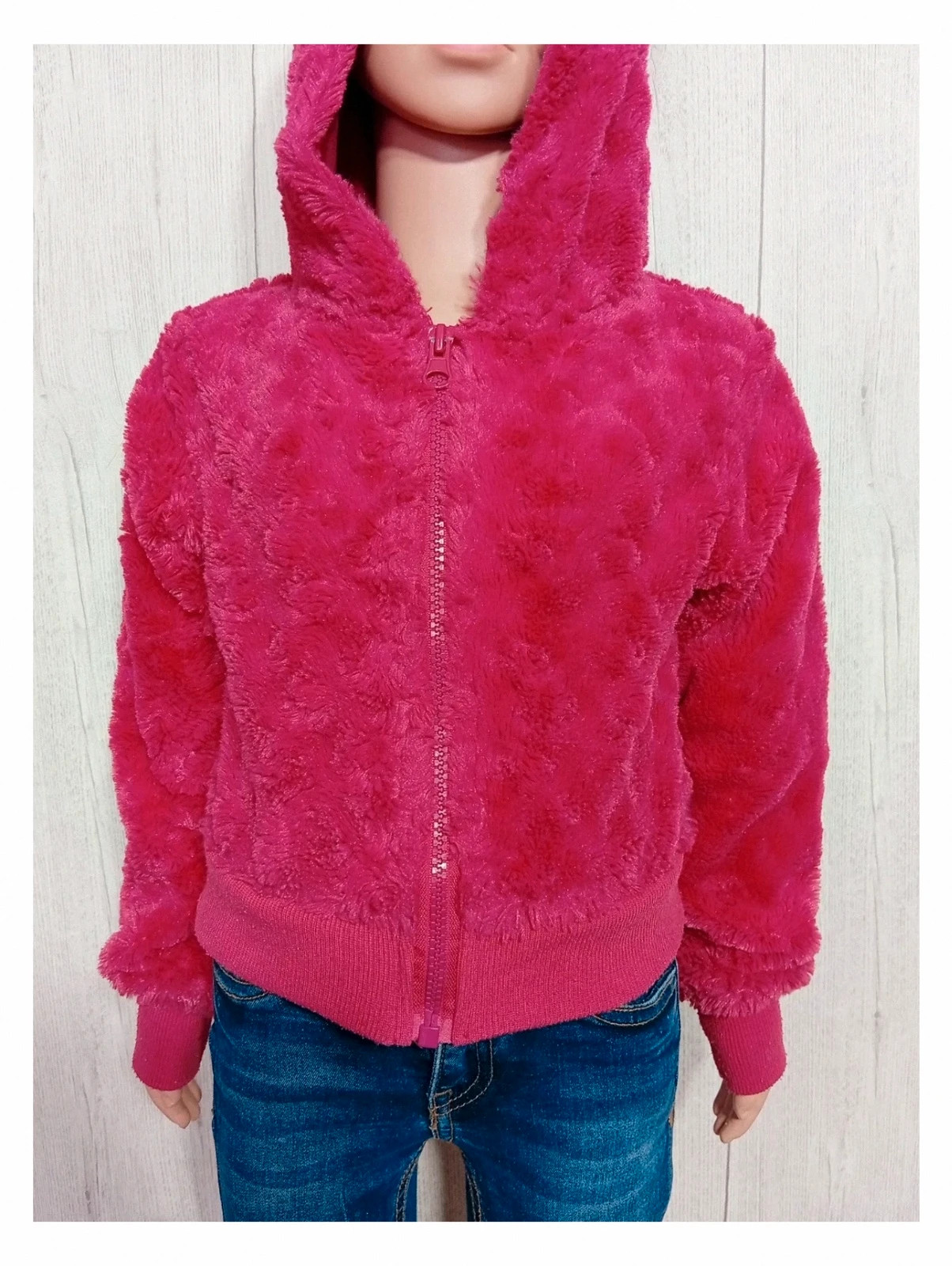 Veste rouge polaire - zeeman - fille - taille 5 ans (110/116 cm) – Zeeman – taille 5 ans / 110 cm 3