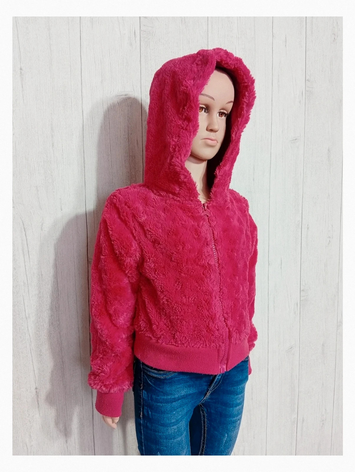 Veste rouge polaire - zeeman - fille - taille 5 ans (110/116 cm) – Zeeman – taille 5 ans / 110 cm 4