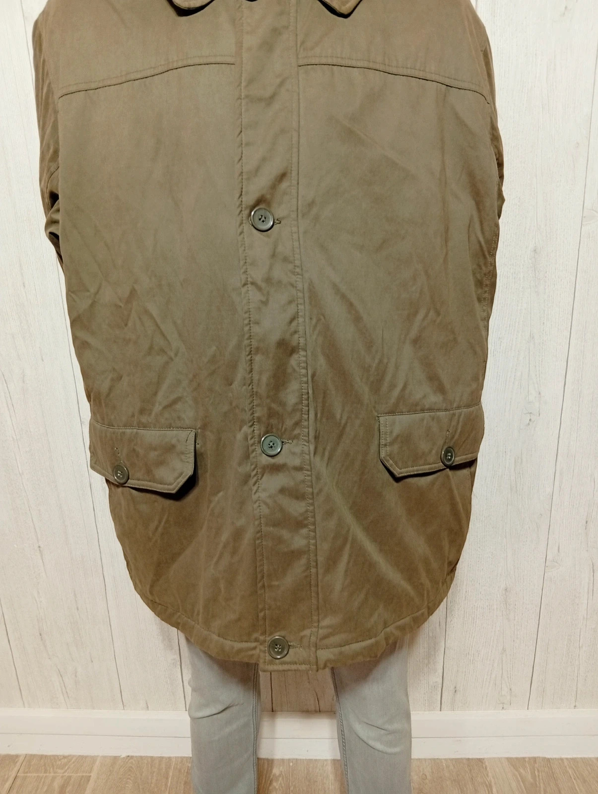 Blouson harrington homme - taille XXL/44 - Daxon - couleur kaki – Daxon – taille XXL 3