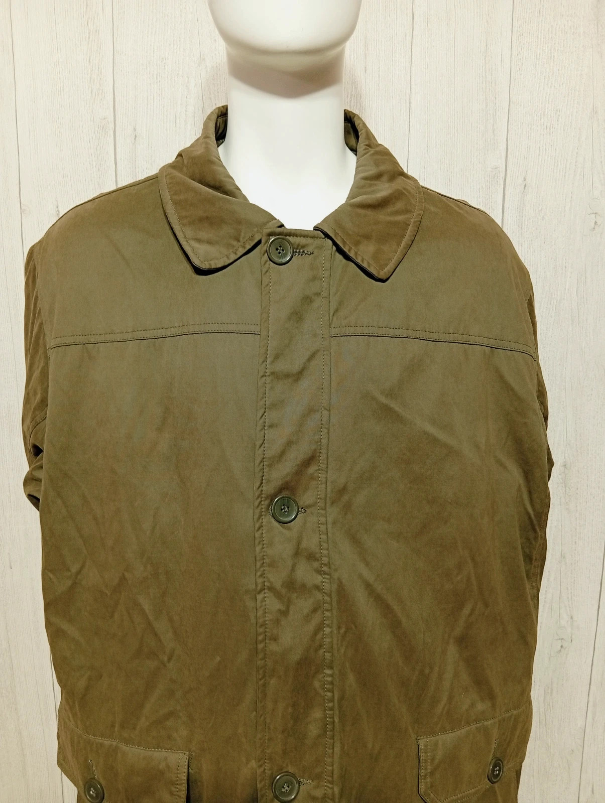 Blouson harrington homme - taille XXL/44 - Daxon - couleur kaki – Daxon – taille XXL 2