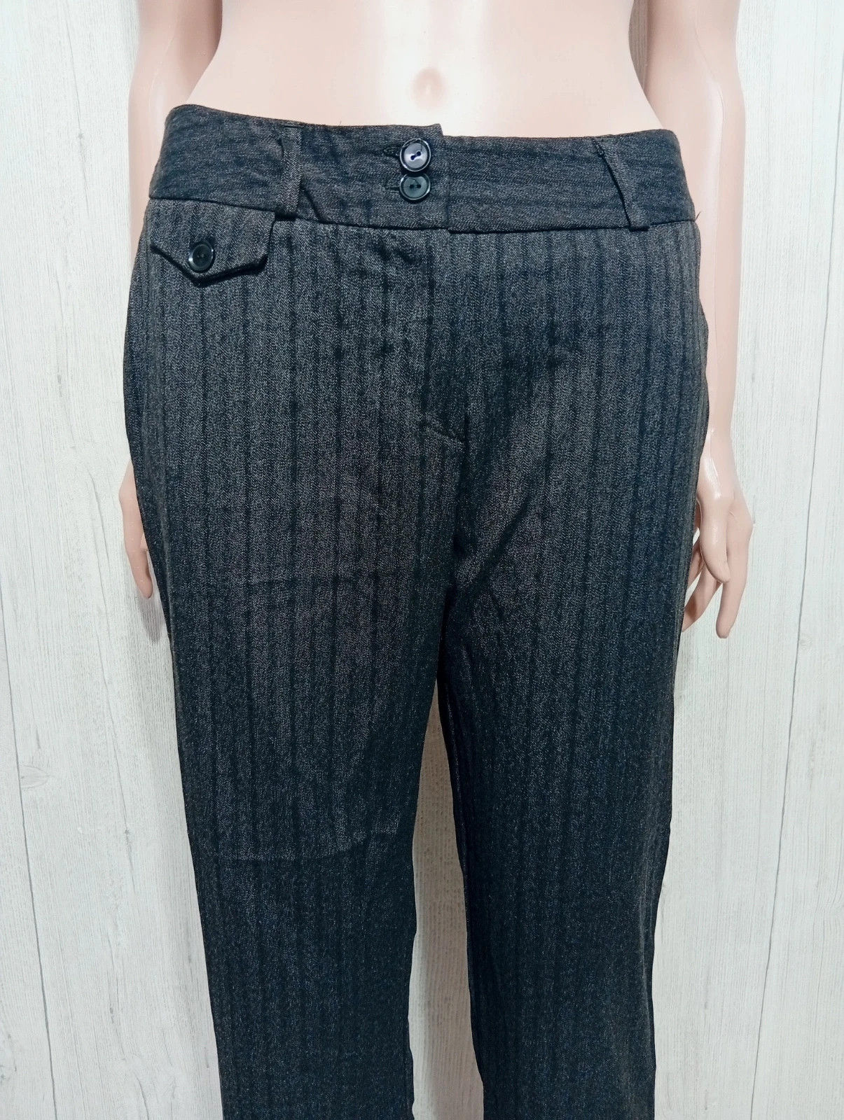 Pantacourt femme - taille L/40 - yessica - couleur noir – Yessica – taille L / 40 / 12 2