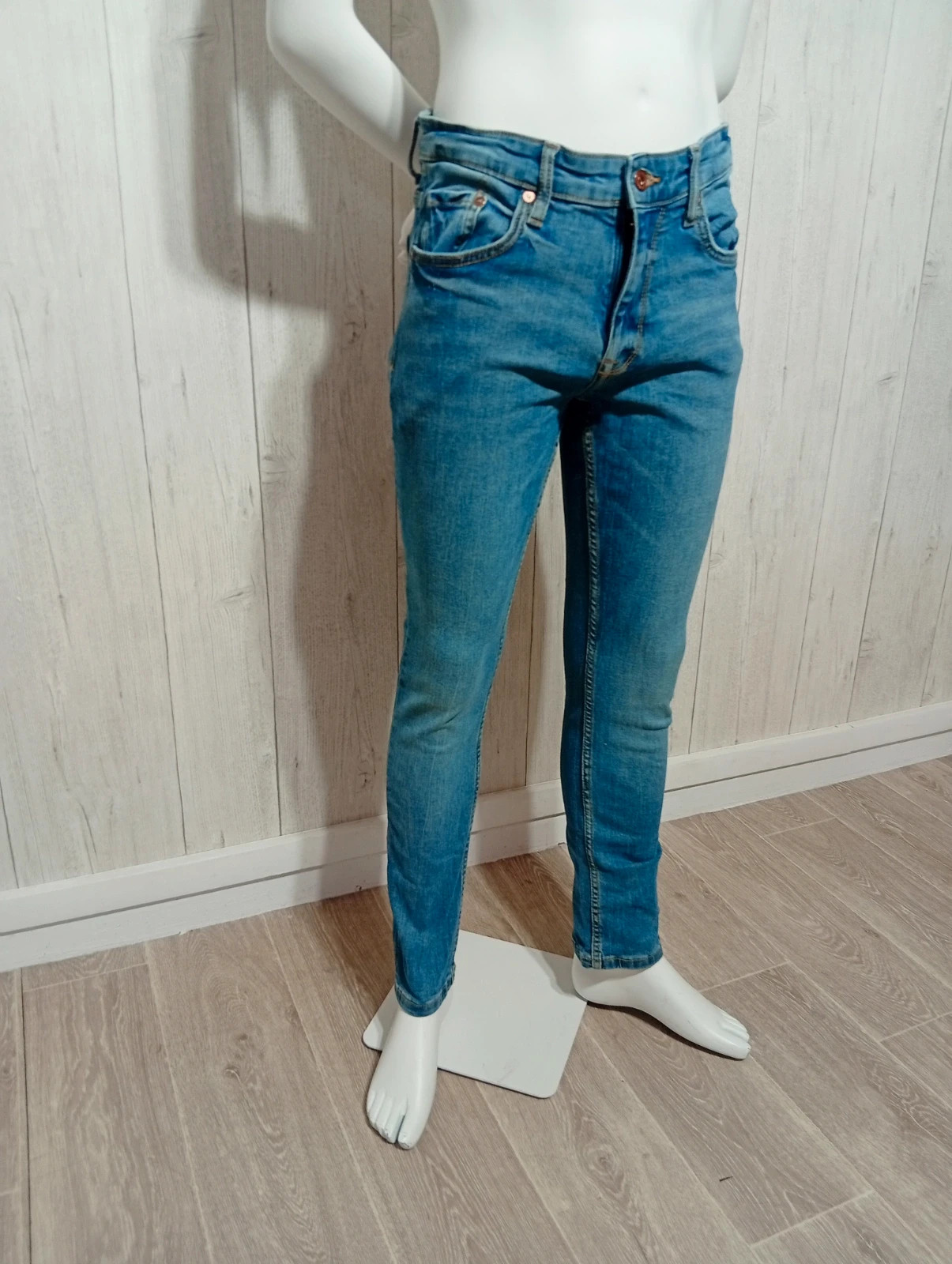 Jeans slim homme - taille L/40 - C&A - couleur bleu clair – C&A – taille L 4