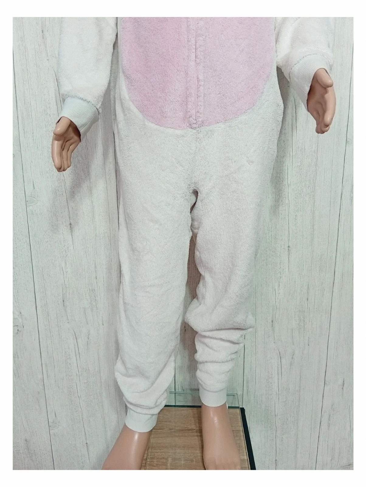 Pyjama fille 1 pieces - undiz - taille 10/12 ans - couleur rose et blanc – Undiz – taille 10 ans / 140 cm 4