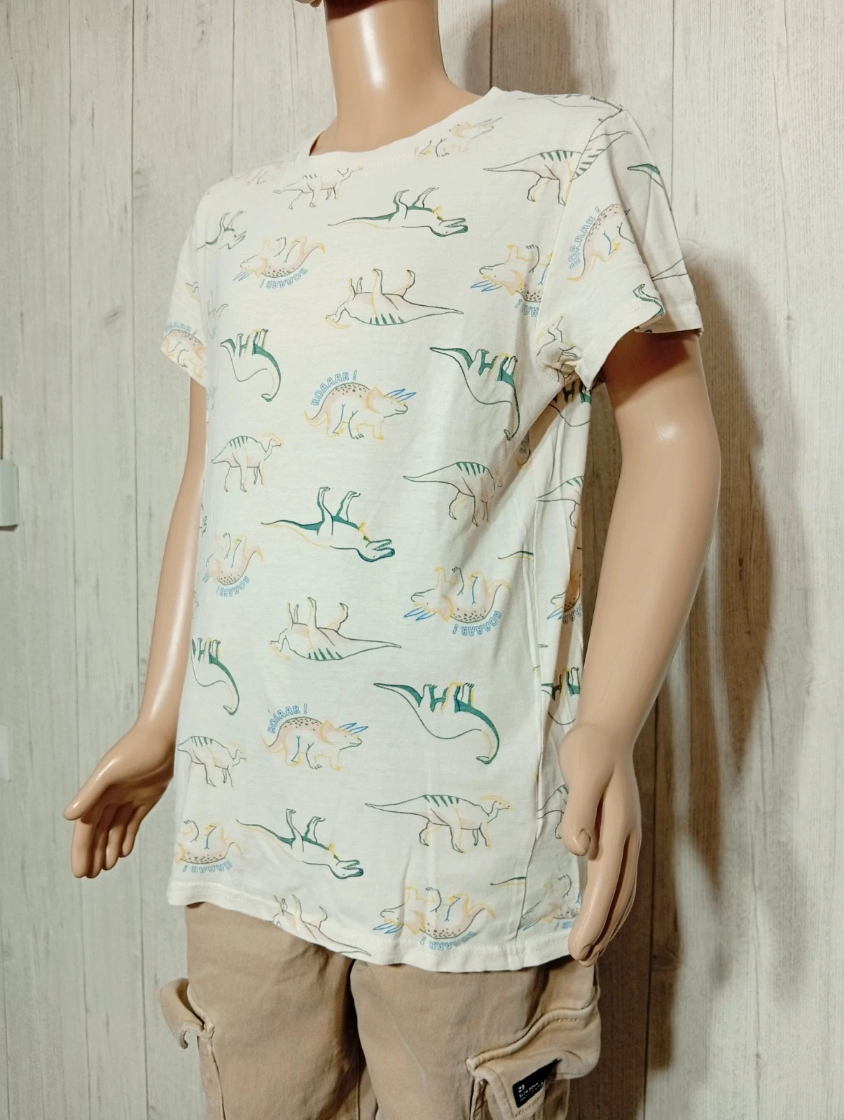 T-shirt imprimé manches courtes garcon-taille 12 ans (144/155 cm)-Kiabi-couleur blanc multicolore – Kiabi – taille 12 ans / 152 cm 5