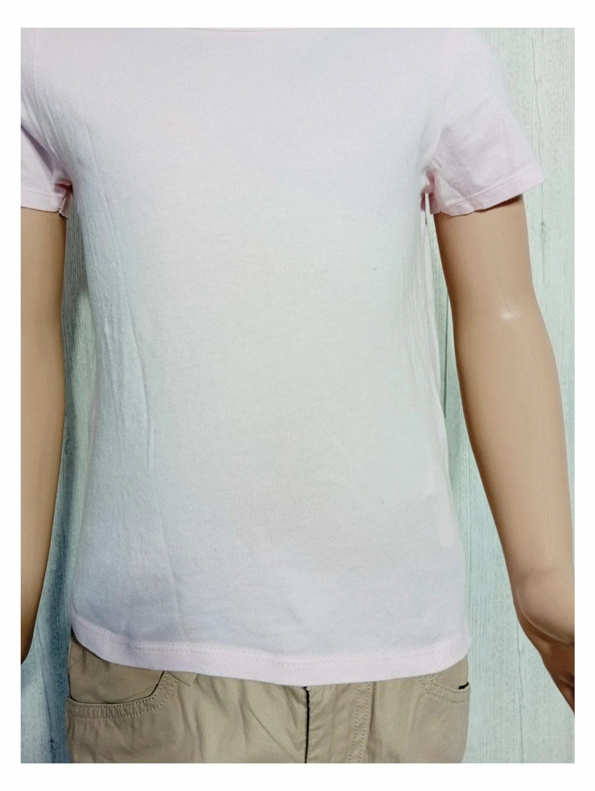 T-shirt fille manche courte - Kiabi - taille 10 ans( 138/140 cm) - couleur rose – Kiabi – taille 10 ans / 140 cm 3