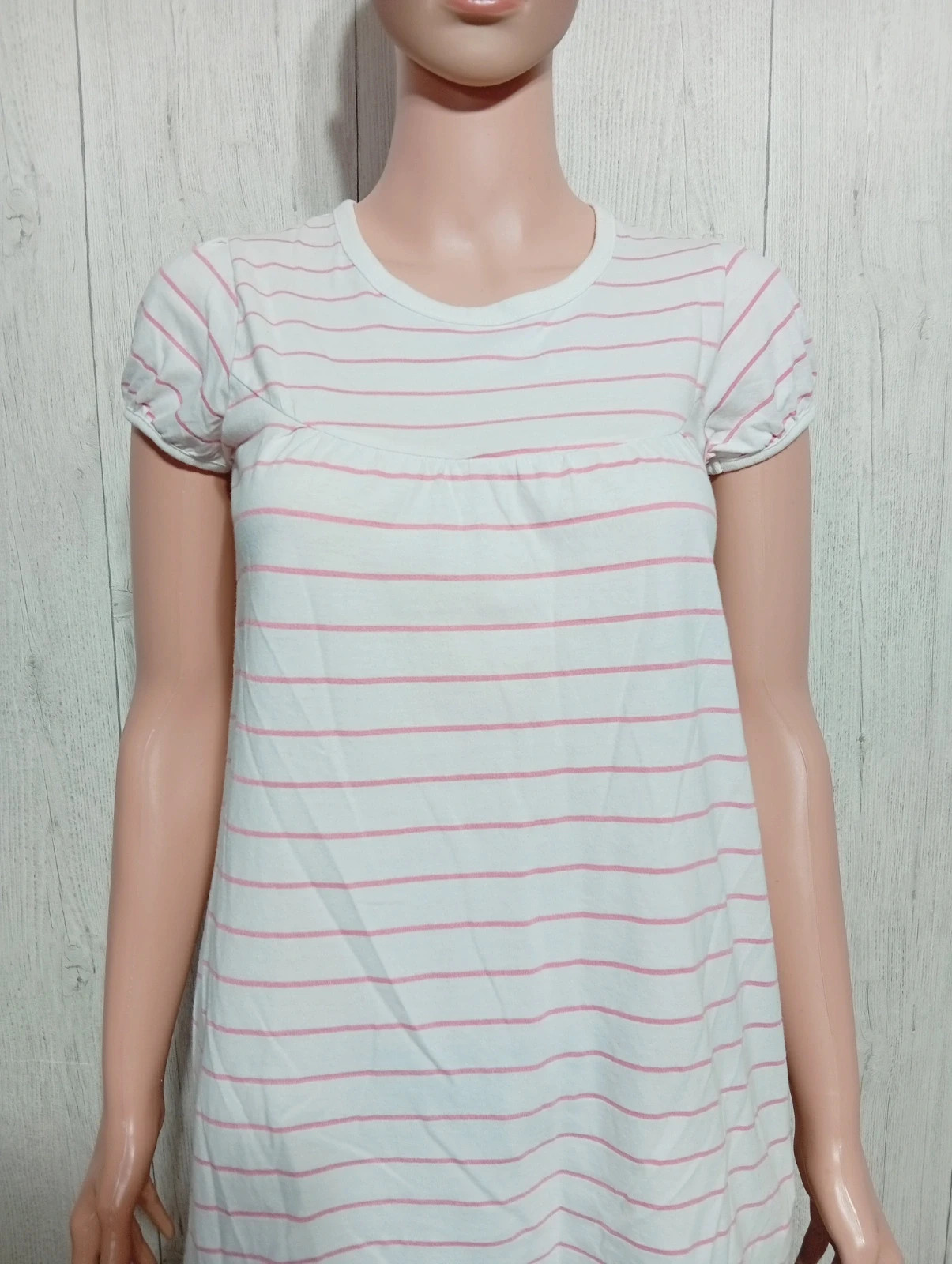 T-shirt a rayure manches courtes fille - taille 14 ans (156 cm) - okaidi - couleur rose et blanc – Okaïdi – taille 14 ans / 164 cm 2
