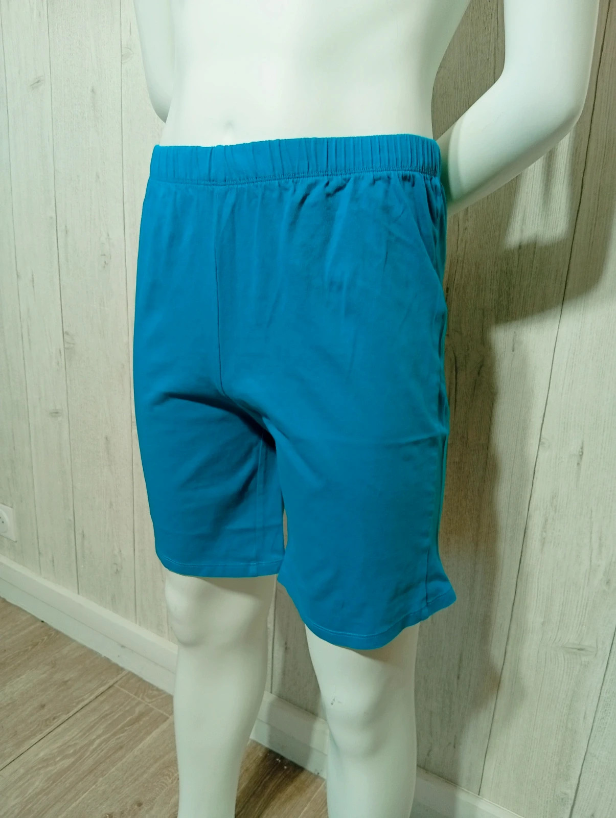 Short unis pour garcon-taille 14 ans-vertbaudet-couleur turquoise – Vertbaudet – taille 14 ans / 164 cm 3
